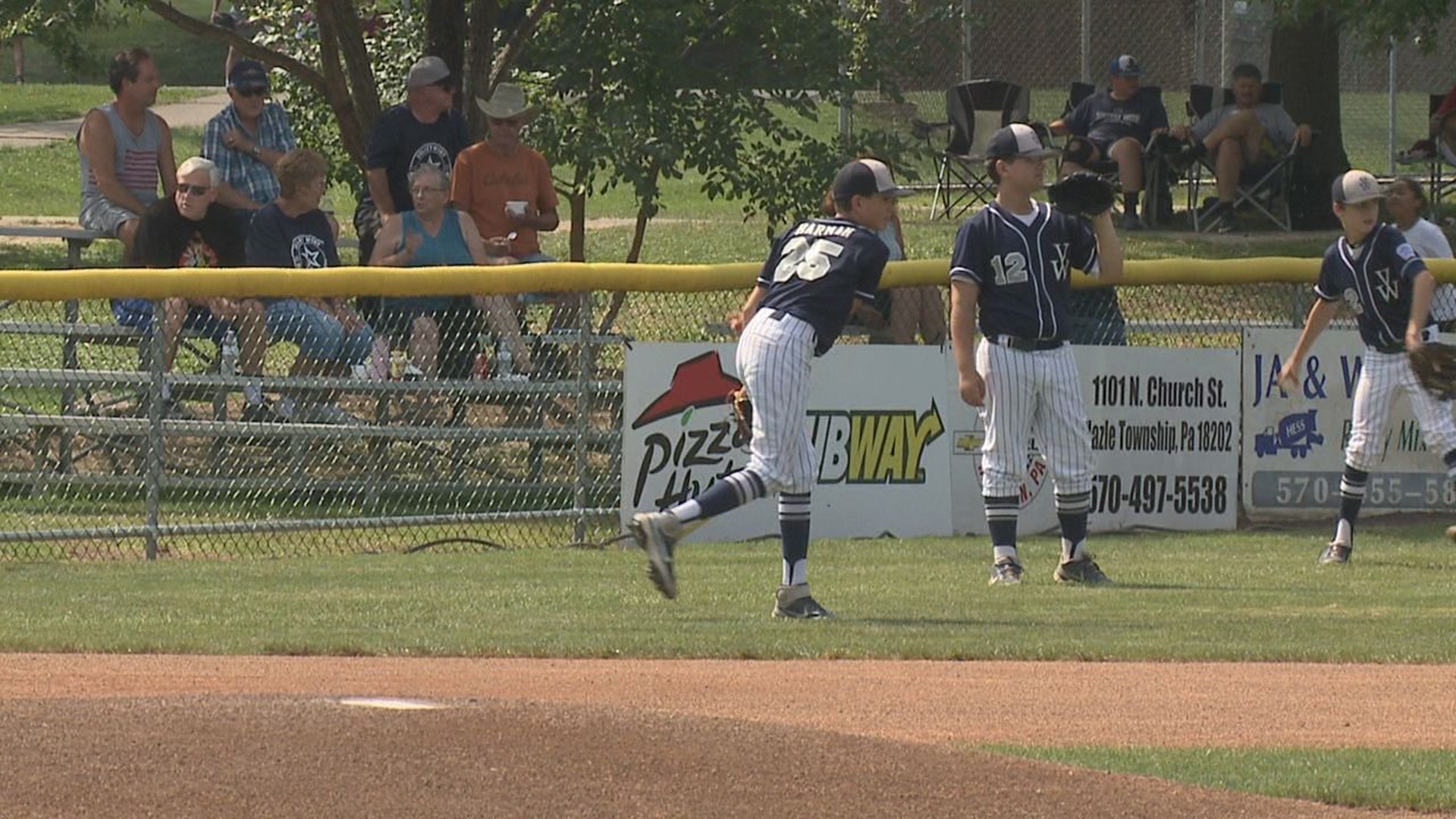 The Pennsylvania State Little League Baseball Tournament Finishing Up