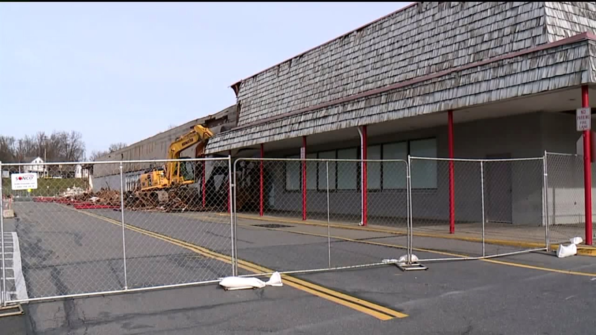 Former Kmart Gets Demolished in East Stroudsburg