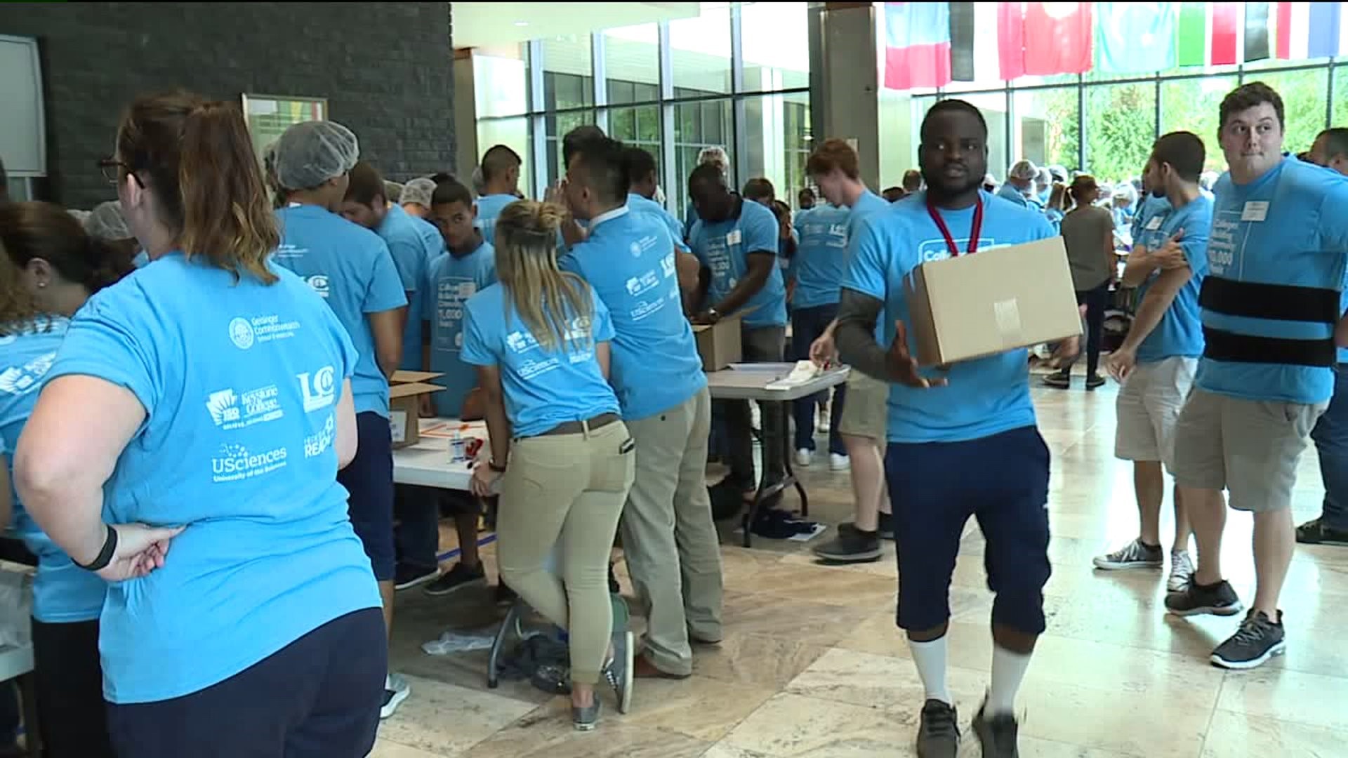 Med School, Colleges, Nonprofit Get Thousands of Meals Ready