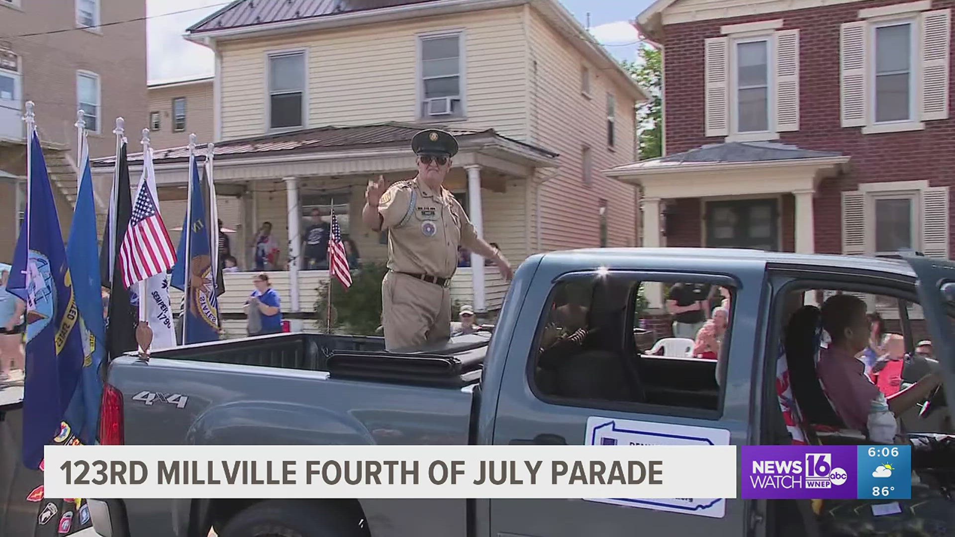 Millville held its 123rd Fourth of July parade and Newswatch 16's Nikki Krize was there for all the fun.