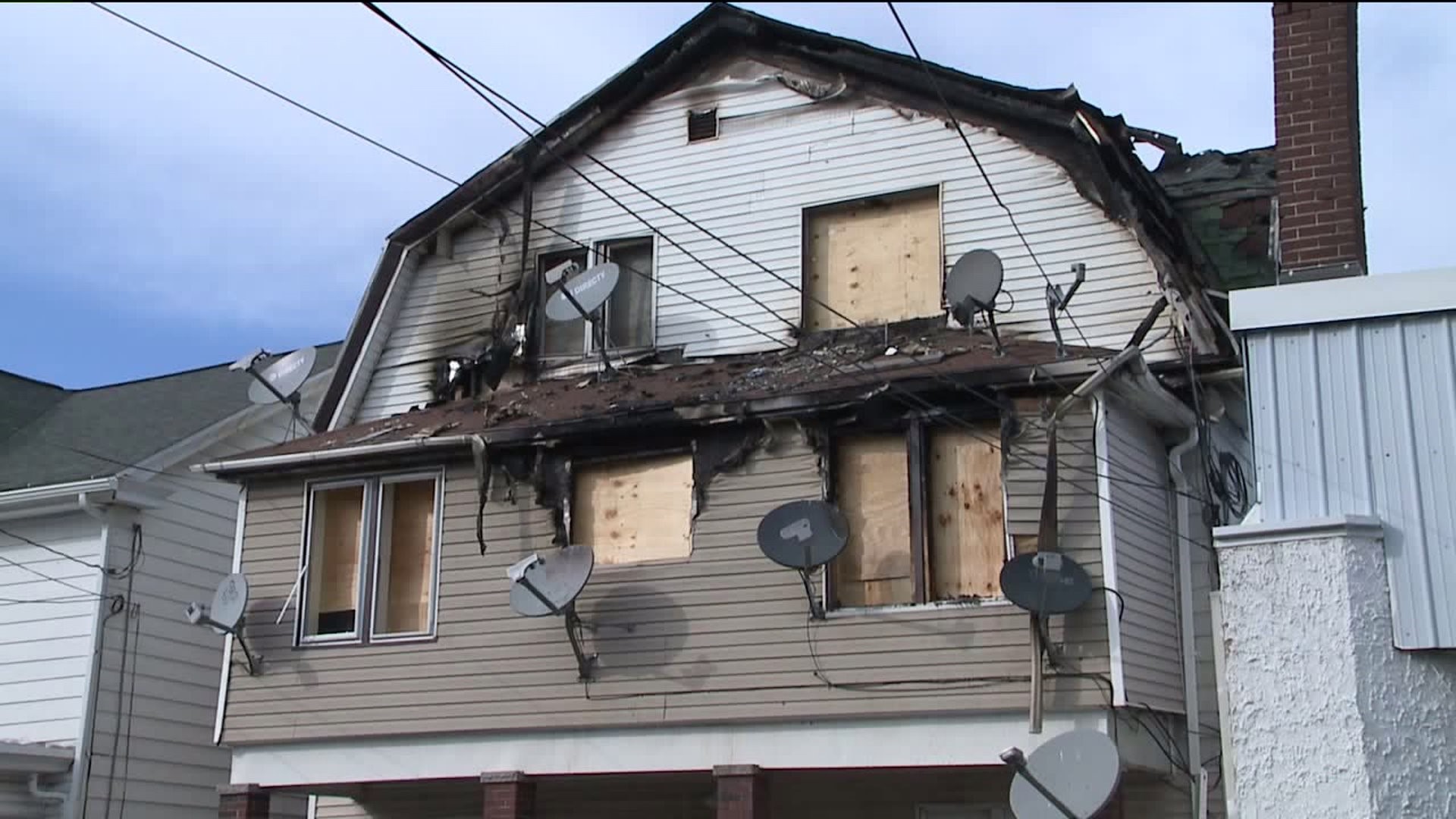 Fire Forces 15 People from Apartment Building in Hazleton