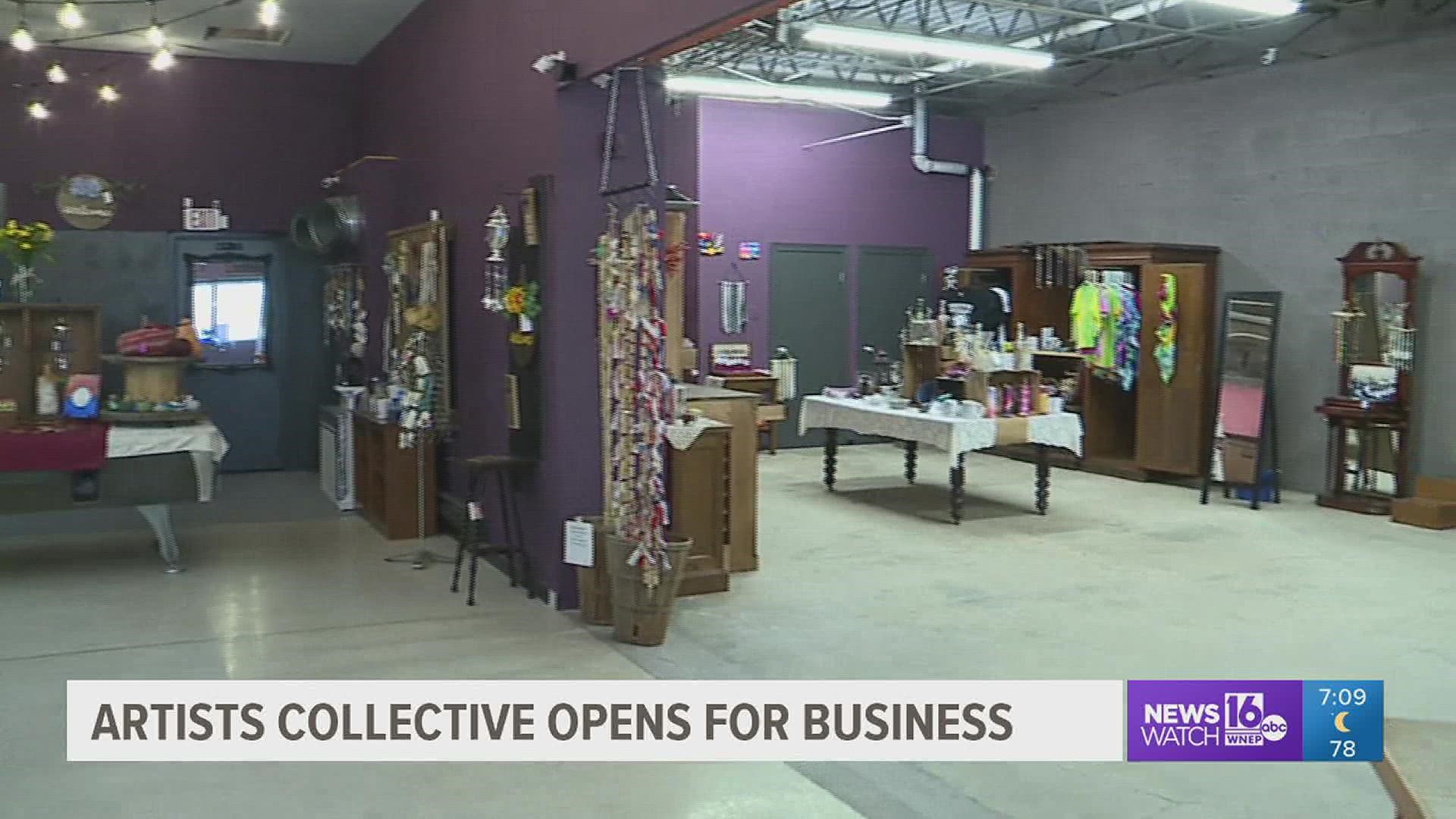 Newswatch 16's Emily Kress shows us the new place for artists to come together.