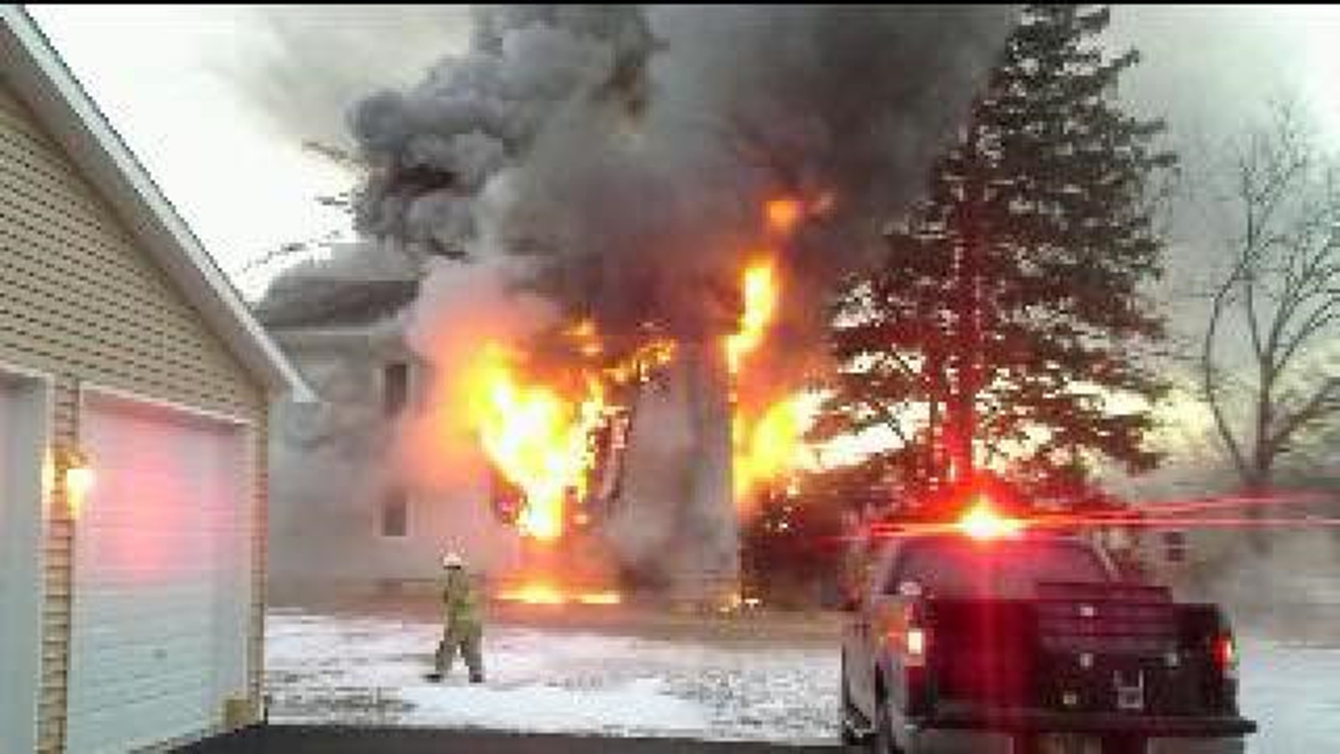 150-Year-Old House Ruined In Fire