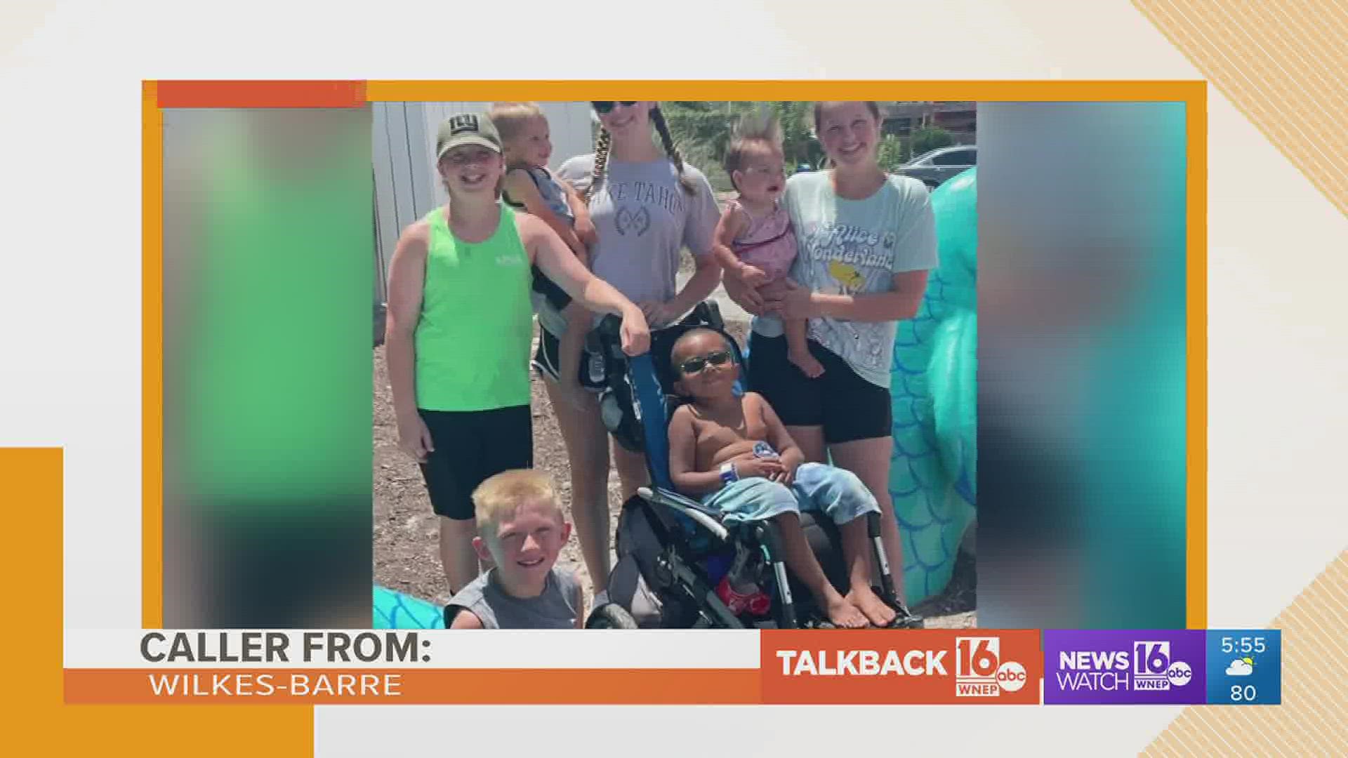 Callers were not happy to hear about how someone stole a young boys wheelchair this week.