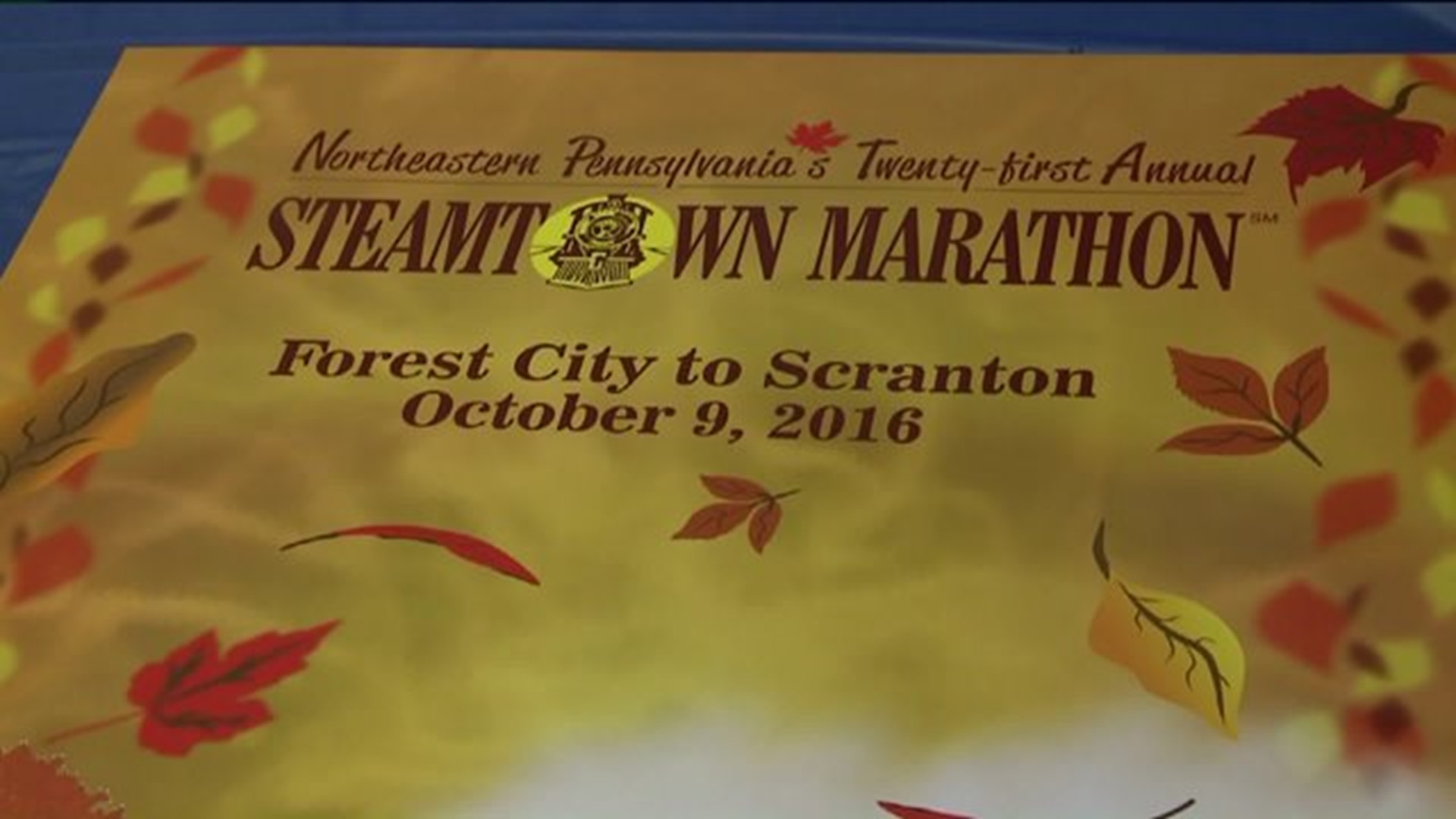 Steamtown Marathon Expo in Scranton