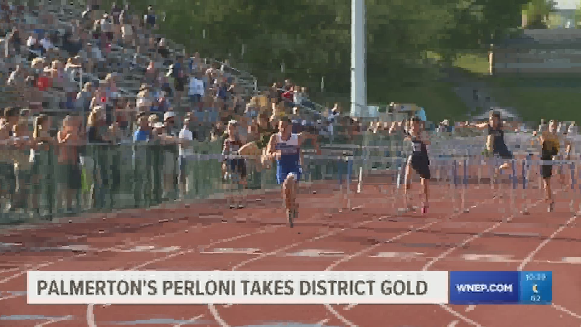 District IX with their 'AA' Track and Field Championships from Blue Mountain HS.