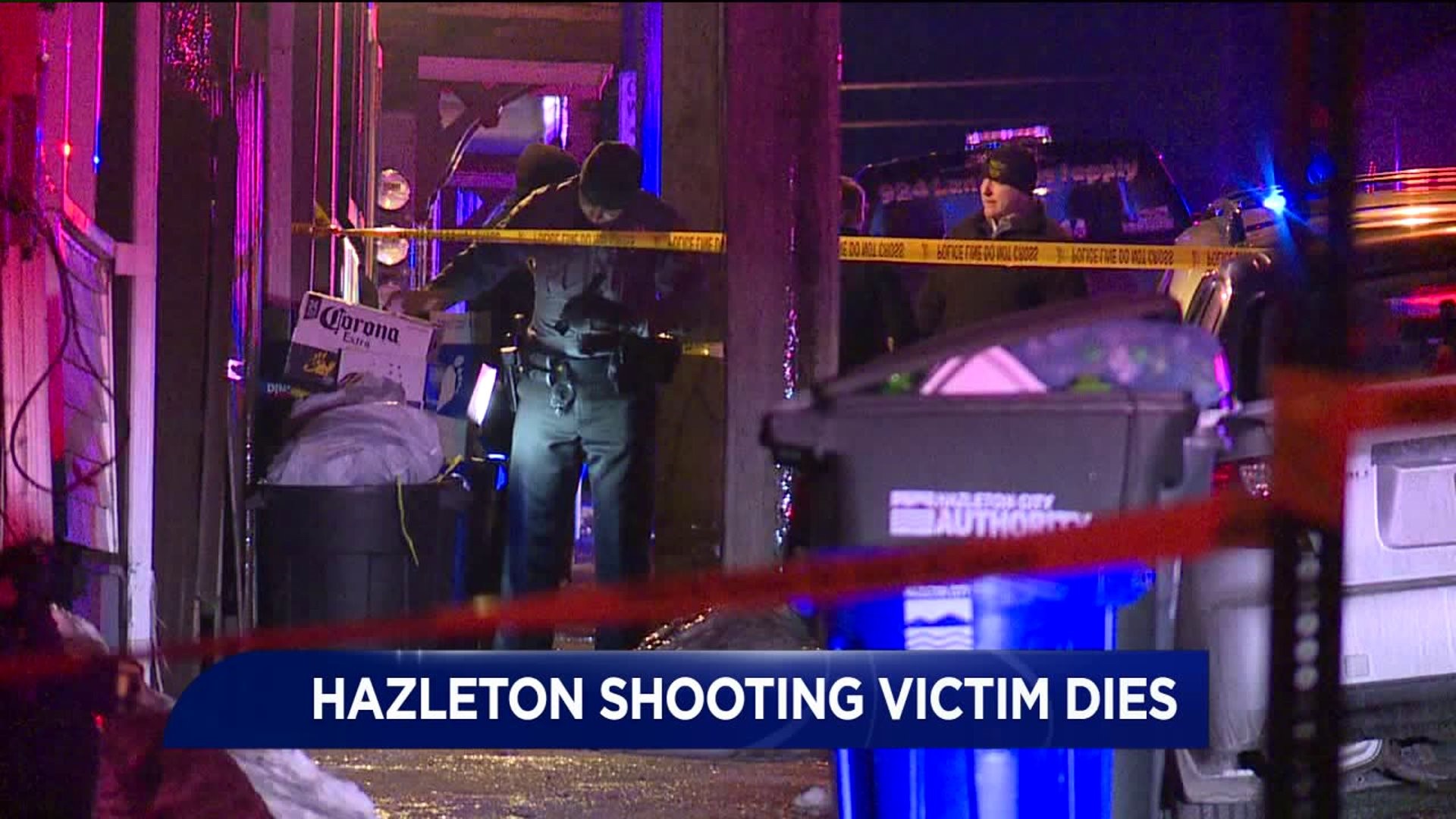 Victim in Hazleton Bar Shooting Dies