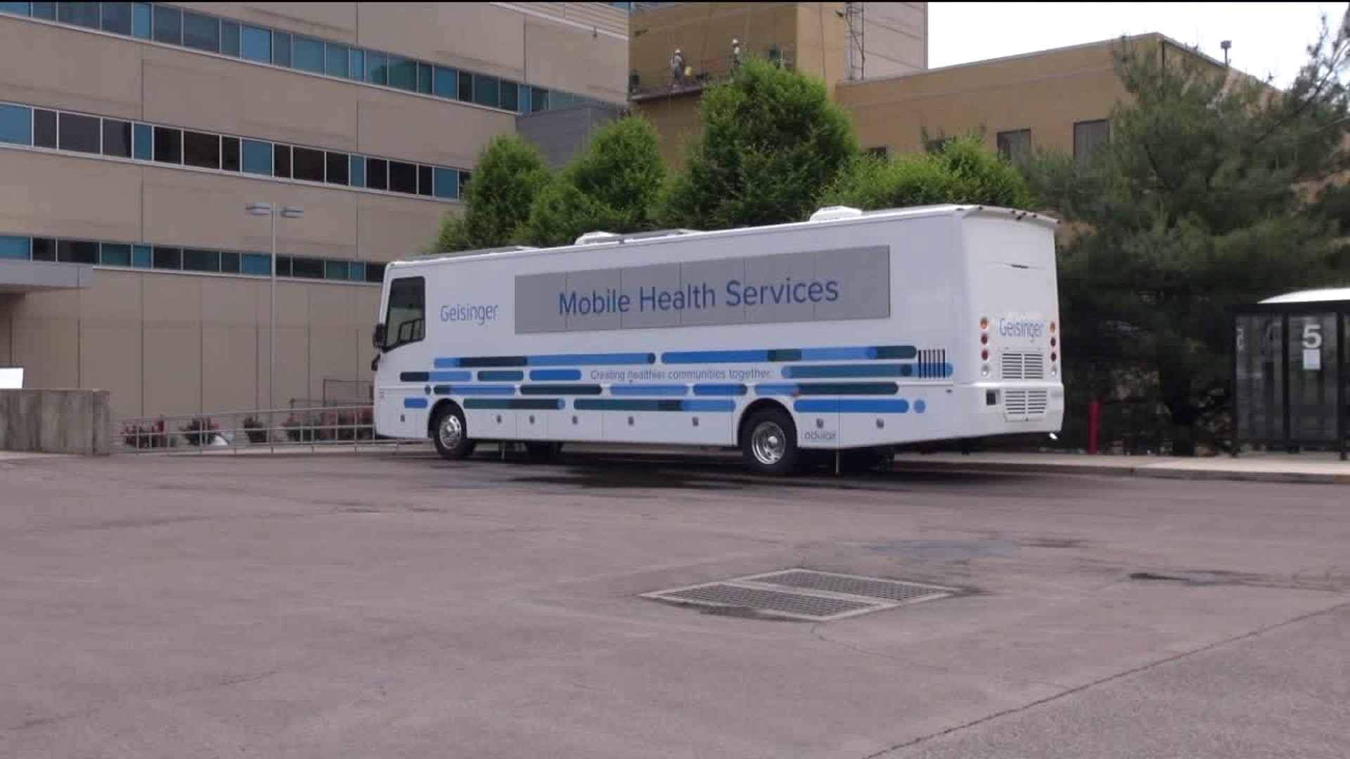 Solar-powered Mobile Health Van
