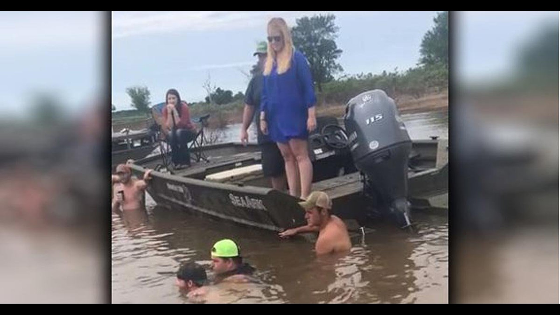 Oklahoma Couples ‘noodling Gender Reveal Video Goes Viral 