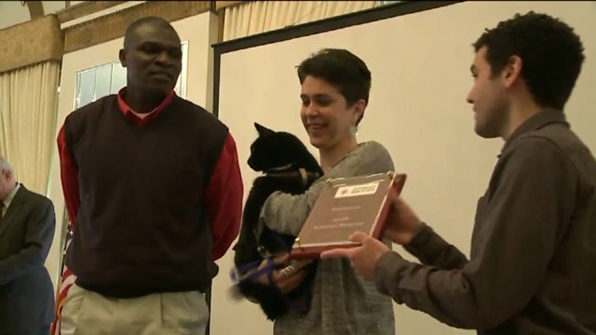 Cat Among Honorees at Red Cross Hero Awards
