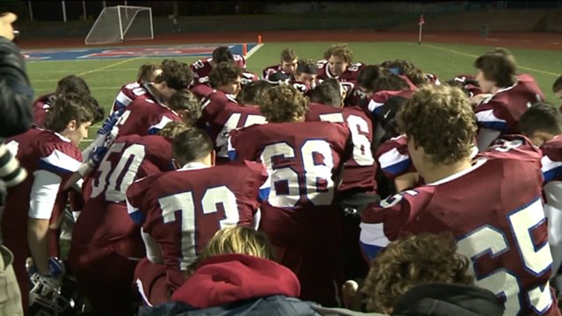 In Dunmore, The Team Prays On