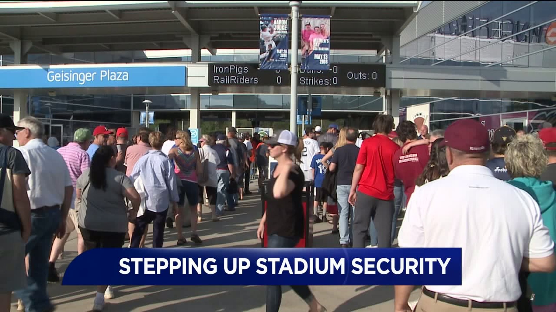 Stepping Up Security At PNC Field