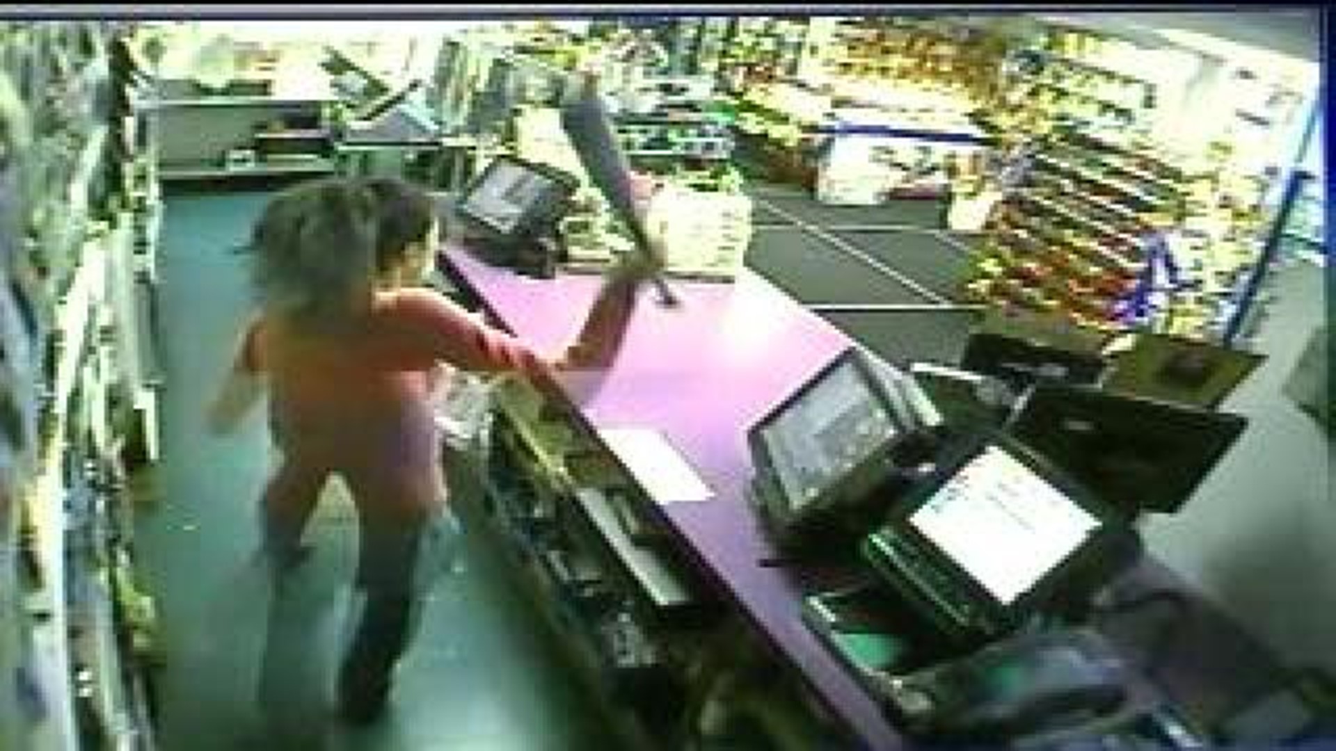Worker Foils Robbery Attempt With Baseball Bat