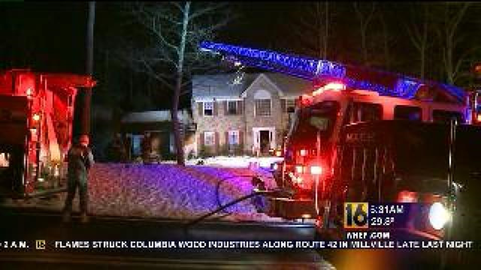 Fire In Stroud Township Home
