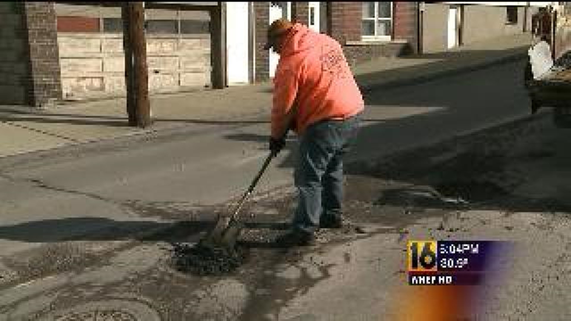 Wild Weather Blamed For Early Pothole Patching Season