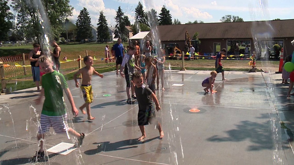 Beating the Heat with a New Splash Pad in Dunmore