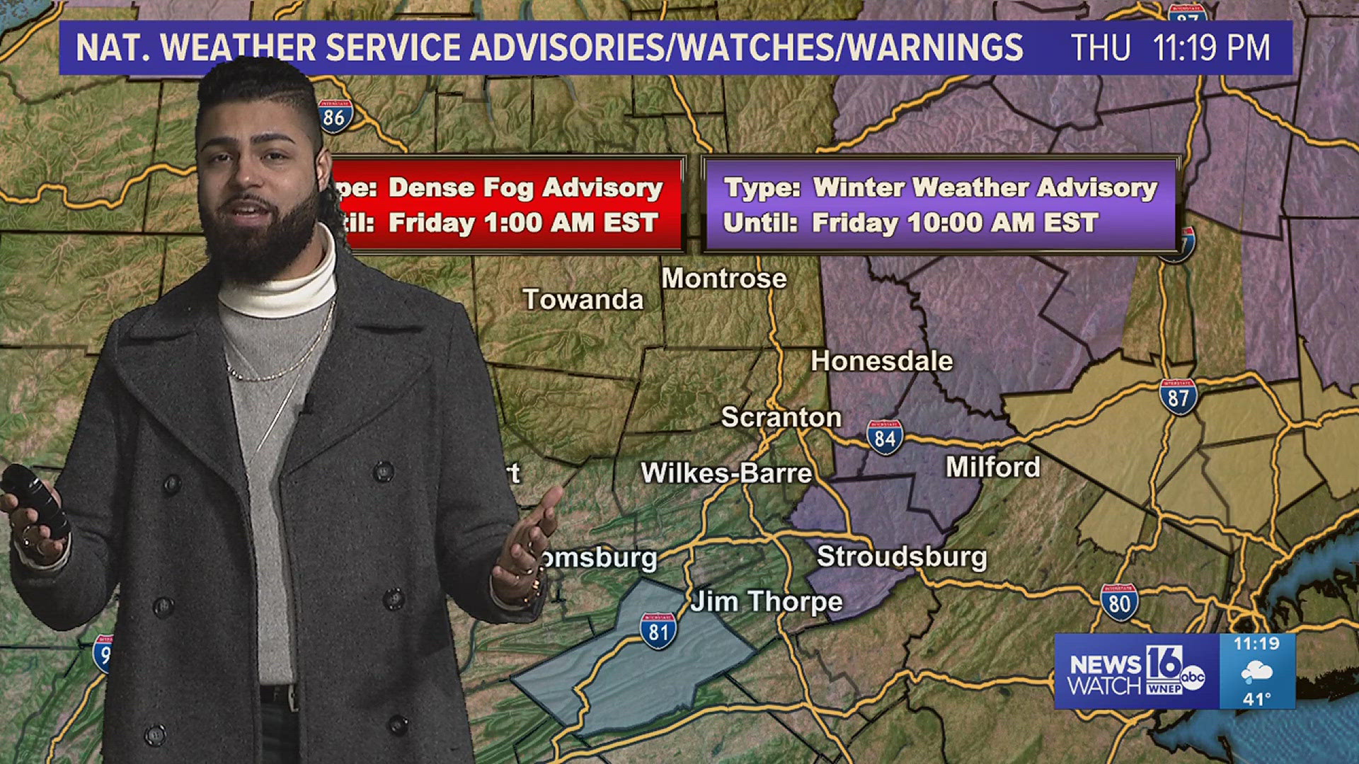 Jeremy meets a smart 4th grade class; warmer temperatures on the way ...