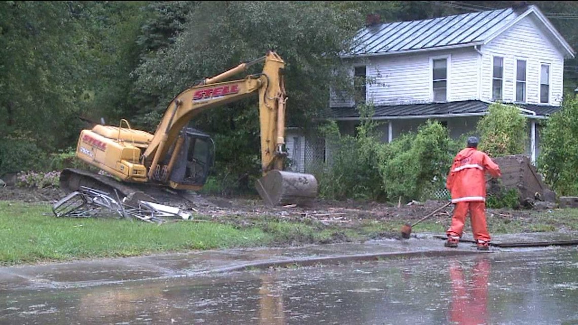 Shickshinny’s FloodDamaged Homes Torn Down