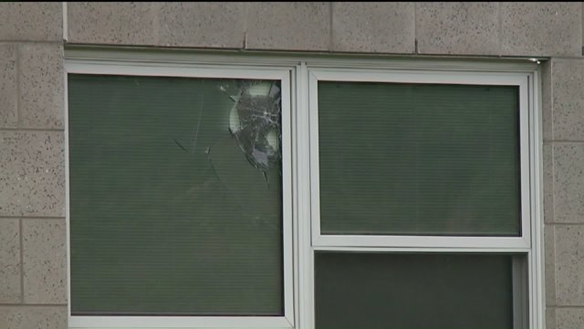 Vandals Smash Windows at Middle School