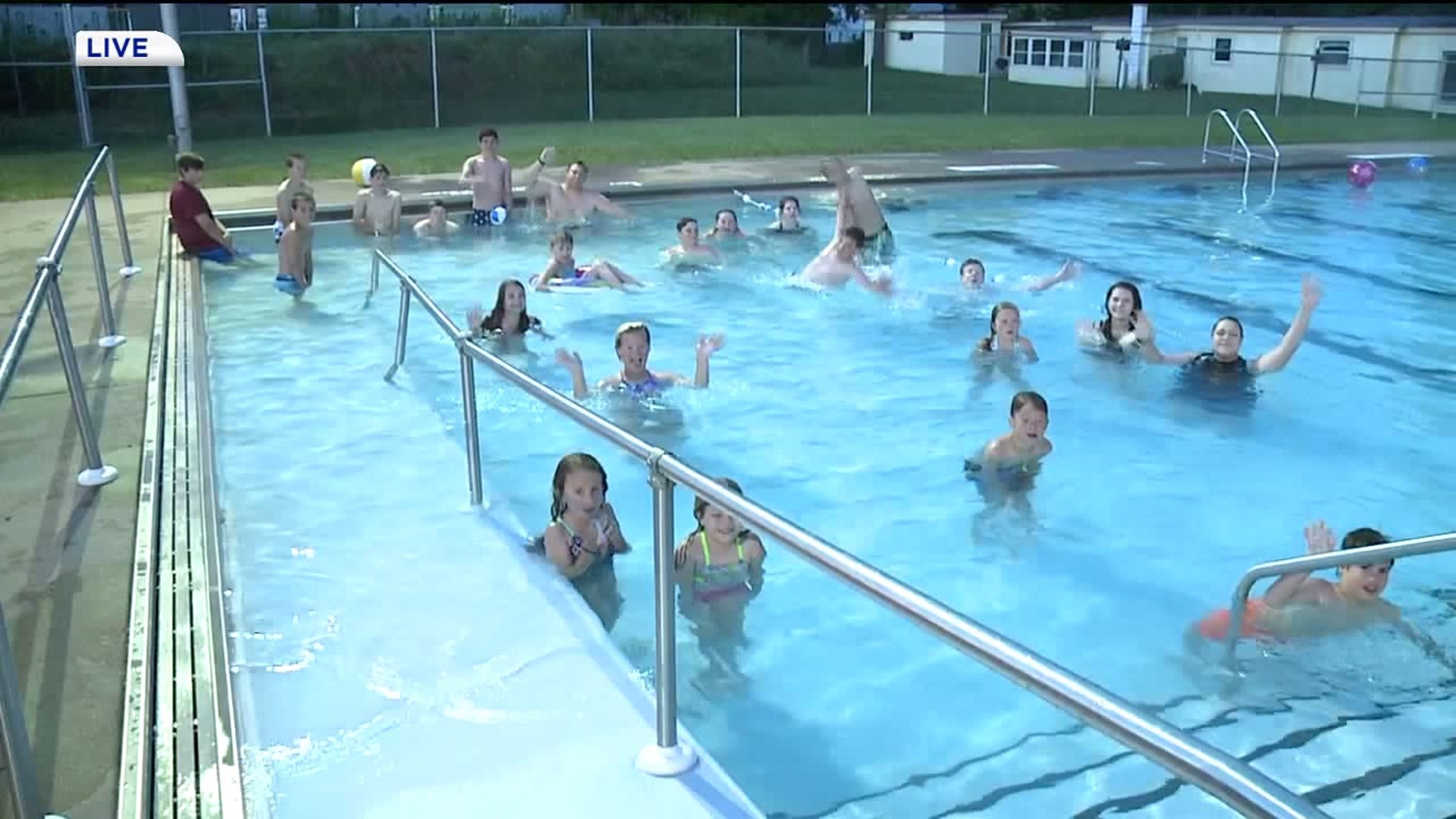 Millville Lions Club Donates to Pool
