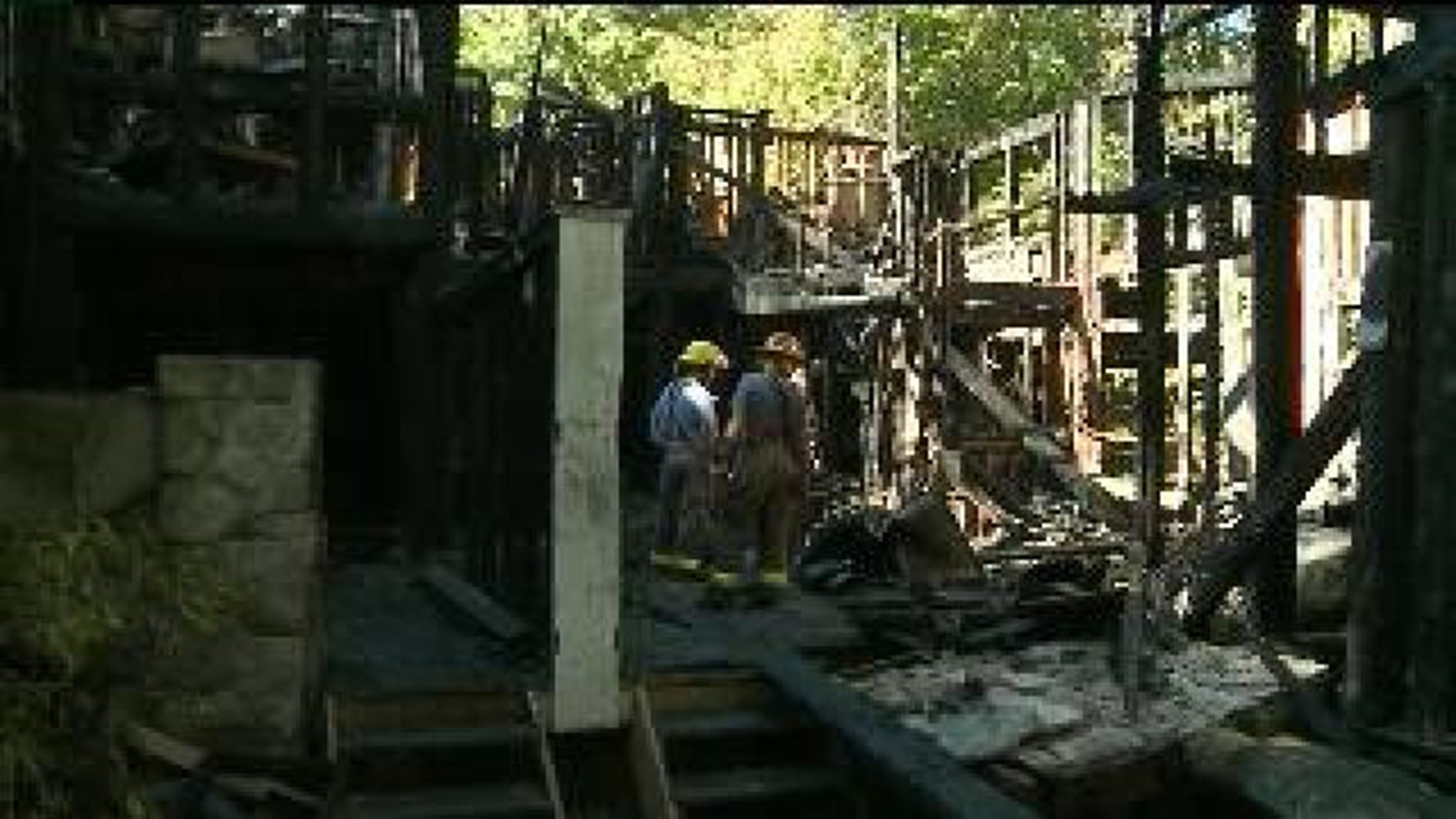 Homes Gutted By Fire In Monroe County