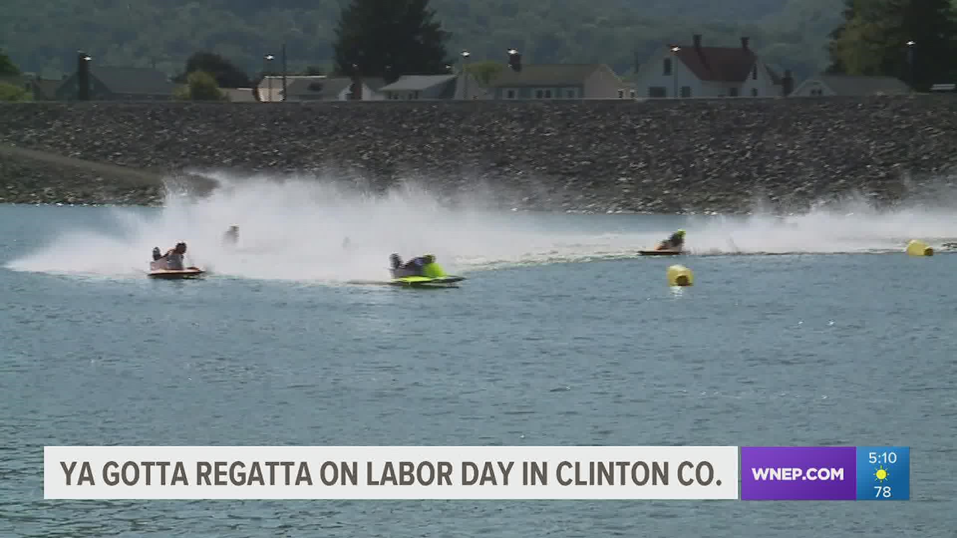 Racers and spectators flocked to the Susquehanna River in Clinton County for the 50th Lock Haven Regatta.