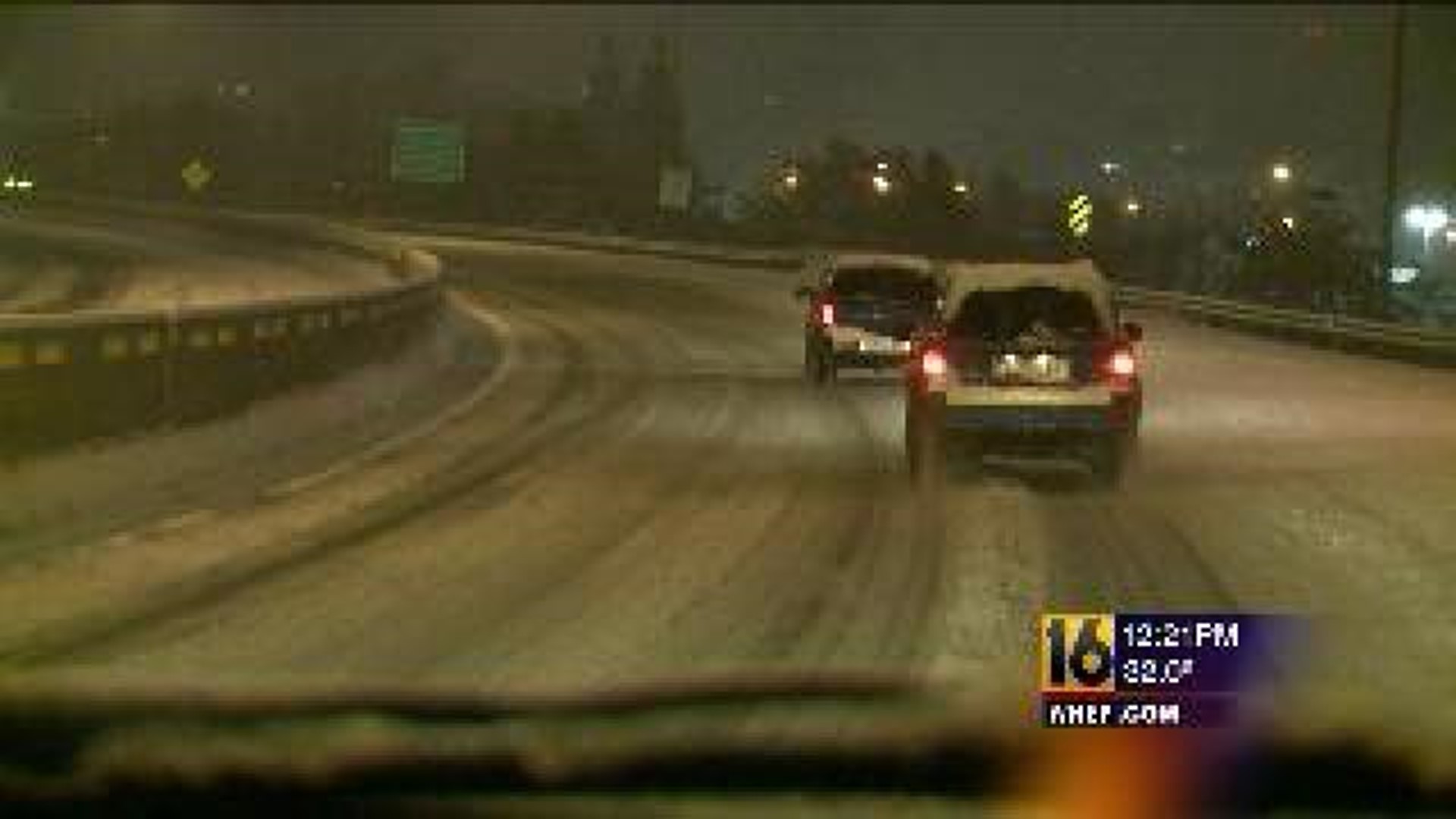 Morning Snow Causes Chaotic Commute