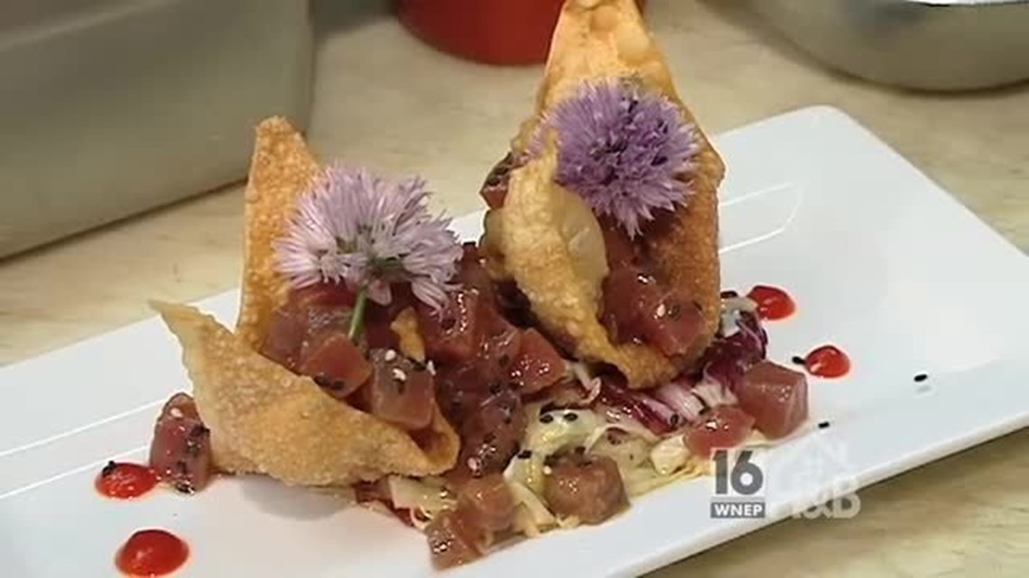 Tuna Tartar Tacos