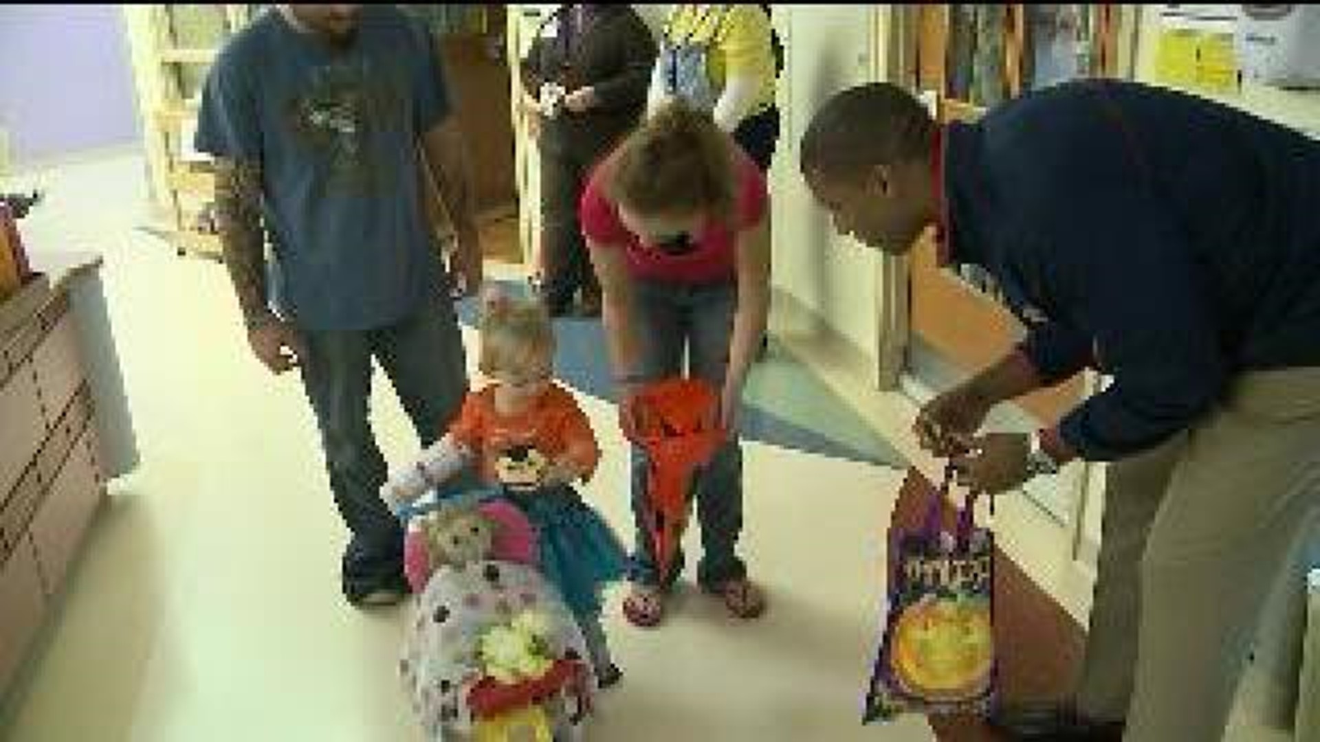 Patients Trick or Treat at Children’s Hospital