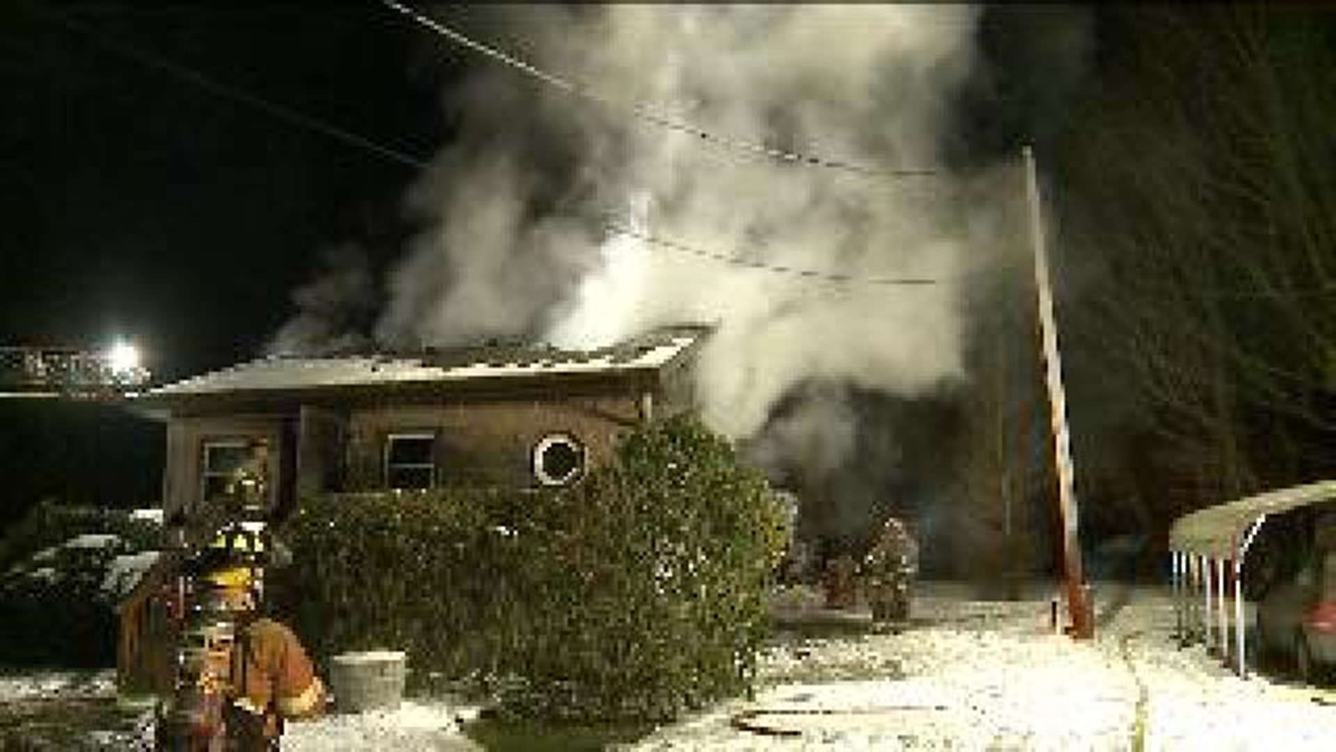 Fire Destroys Home in Lackawanna County