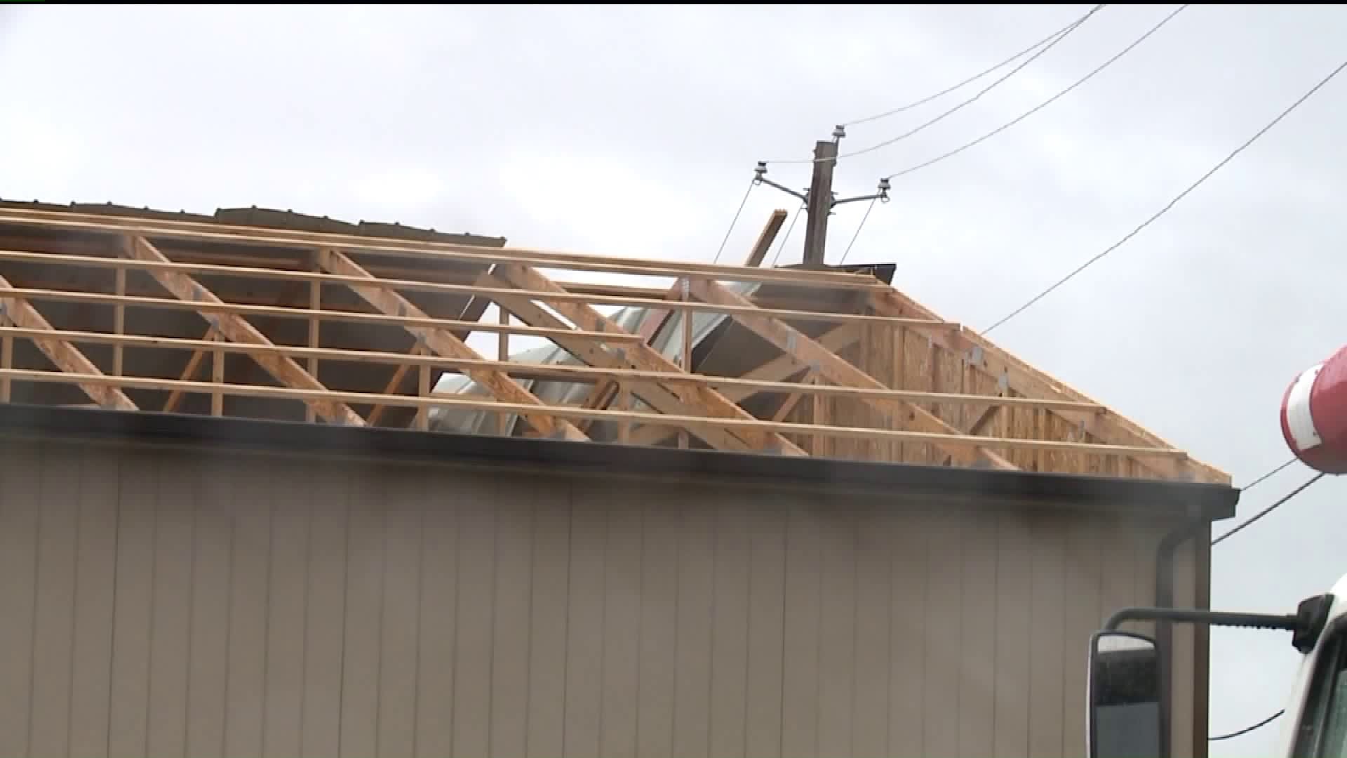 Debris Blown off Roof Blamed for Power Outage in Luzerne County