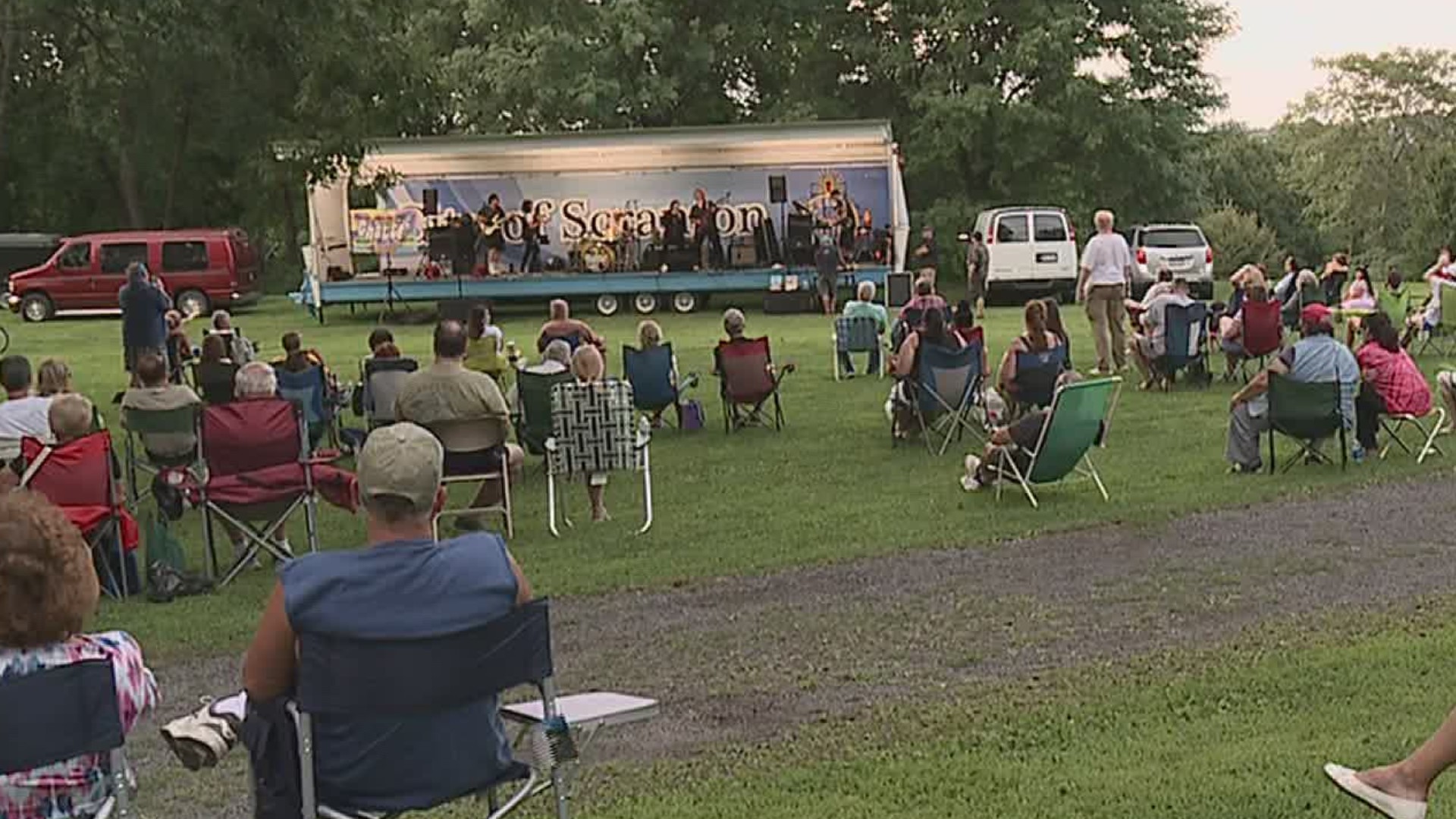 You can now enjoy live music for two days a week at a park in Scranton.