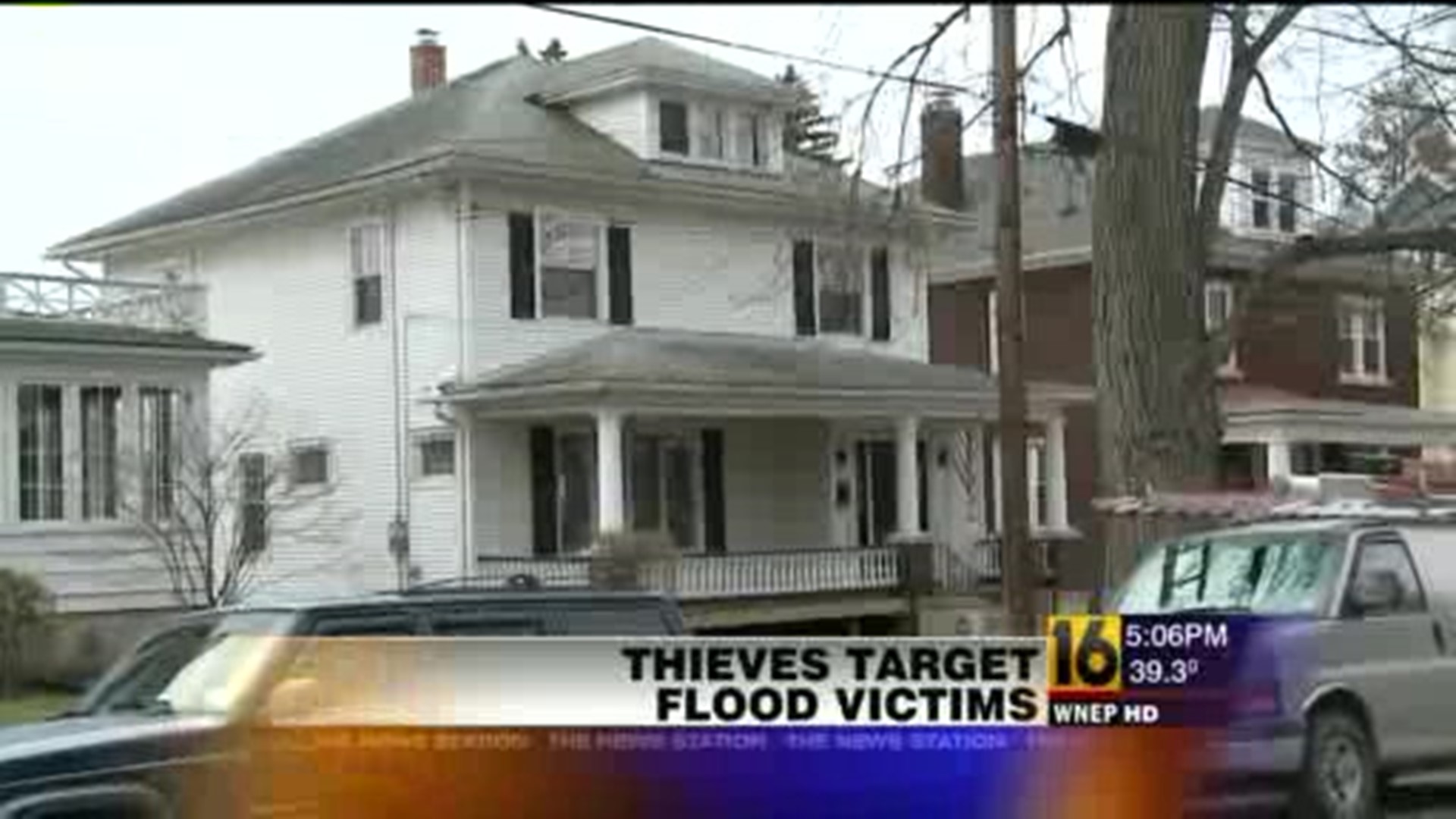 Thieves Targeting Flood-damaged Homes