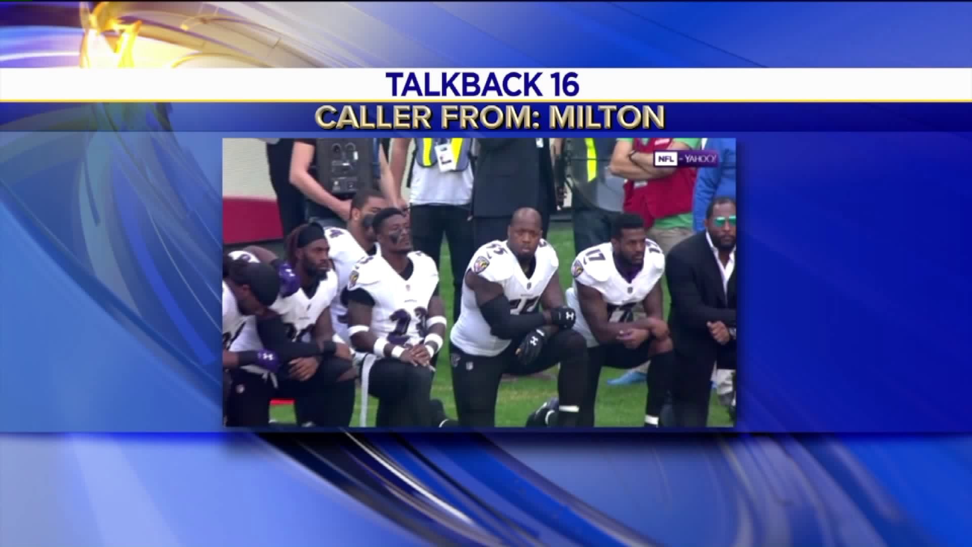 Talkback 16: Schools Dismissing Early, NFL Players Kneeling During Anthem