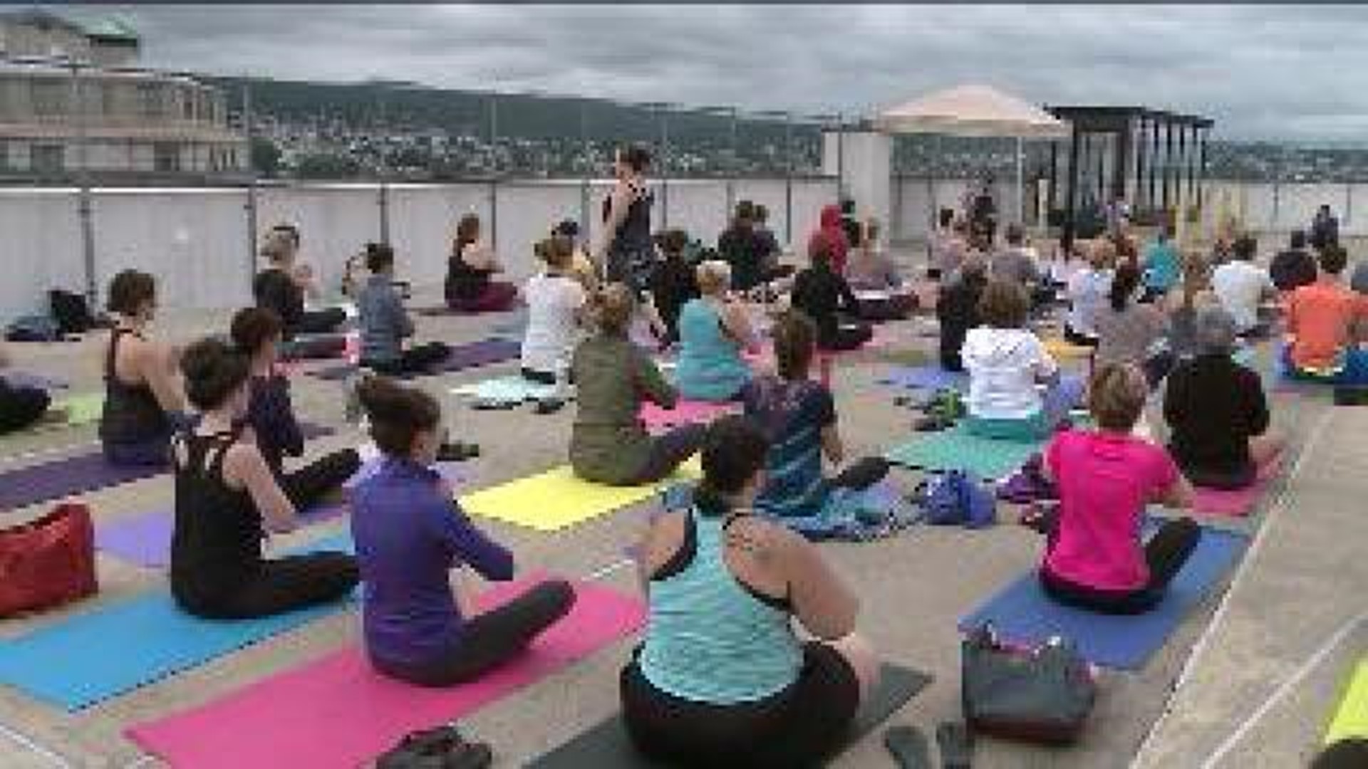 Rooftop Yoga Raises Money for NEPA Philharmonic