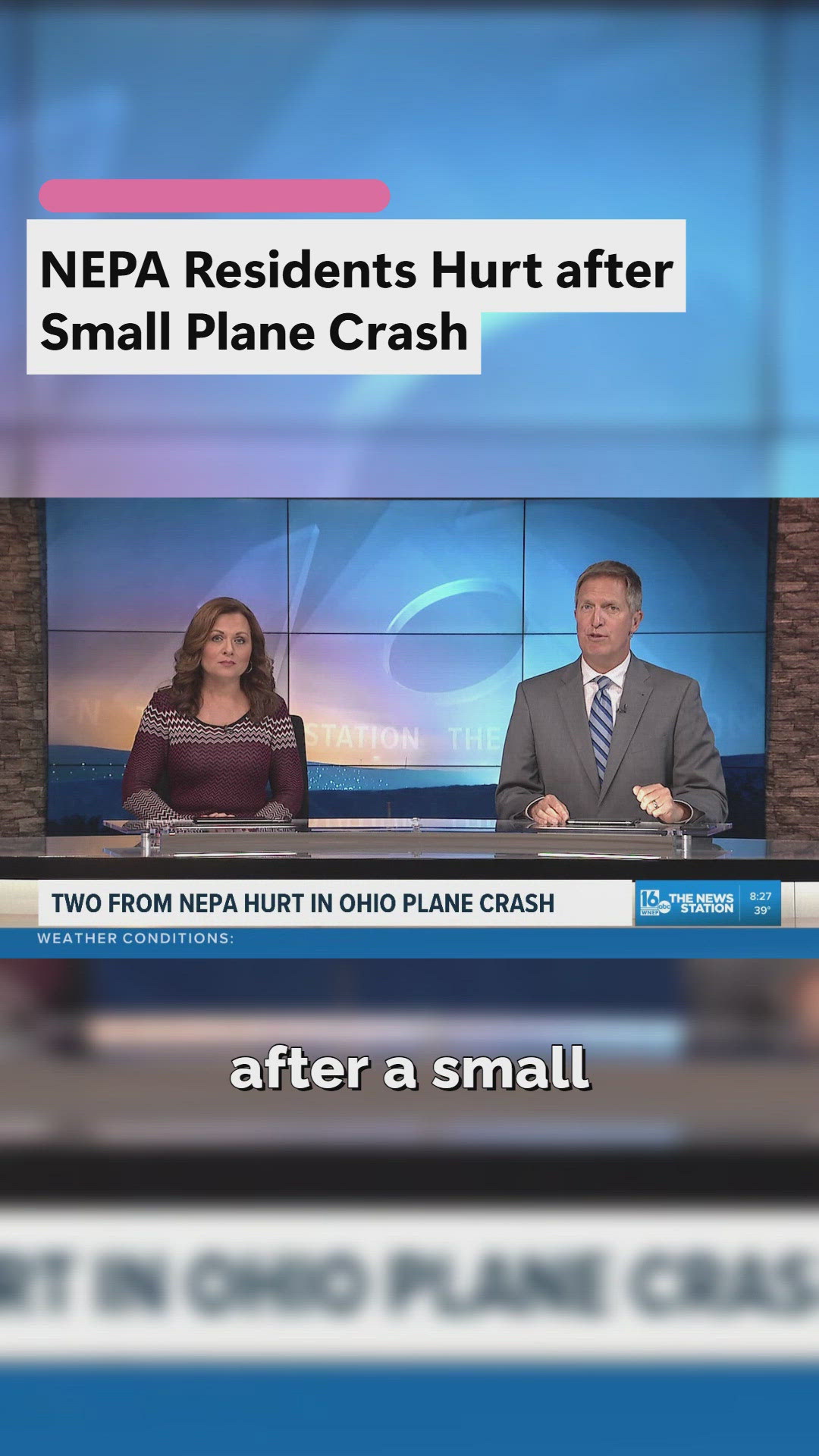 NEPA residents hurt in small plane crash | wnep.com