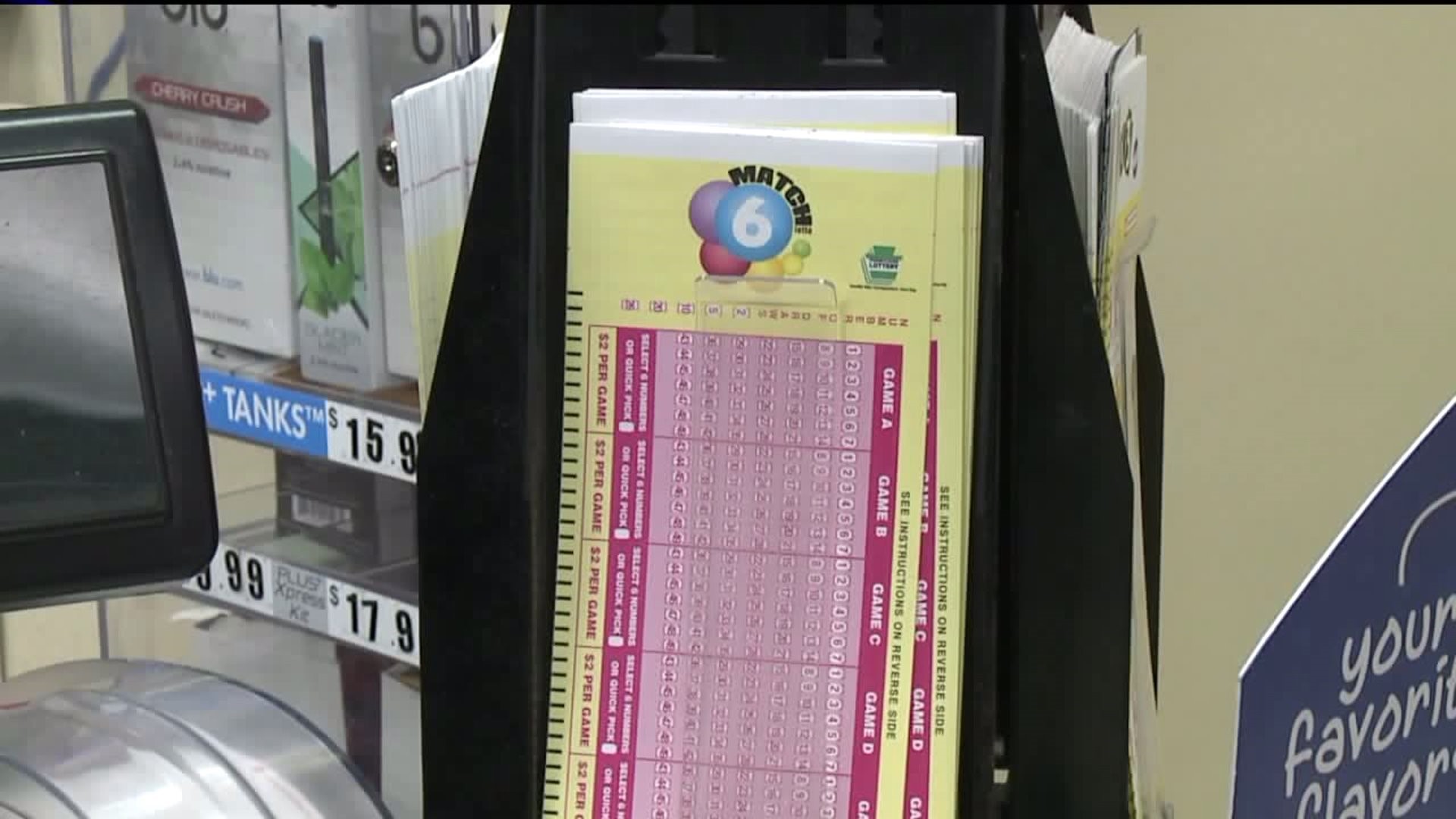 Lottery Ticket Worth Nearly $2 Million Sold in Luzerne County