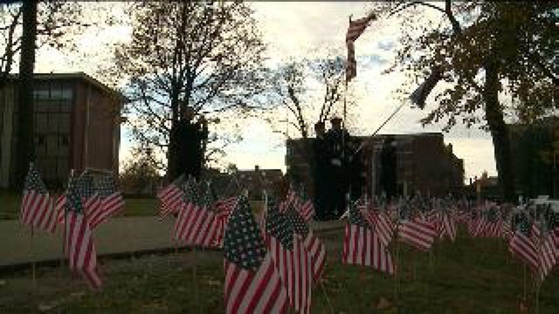 Flags for Our Heroes in Lackawanna County