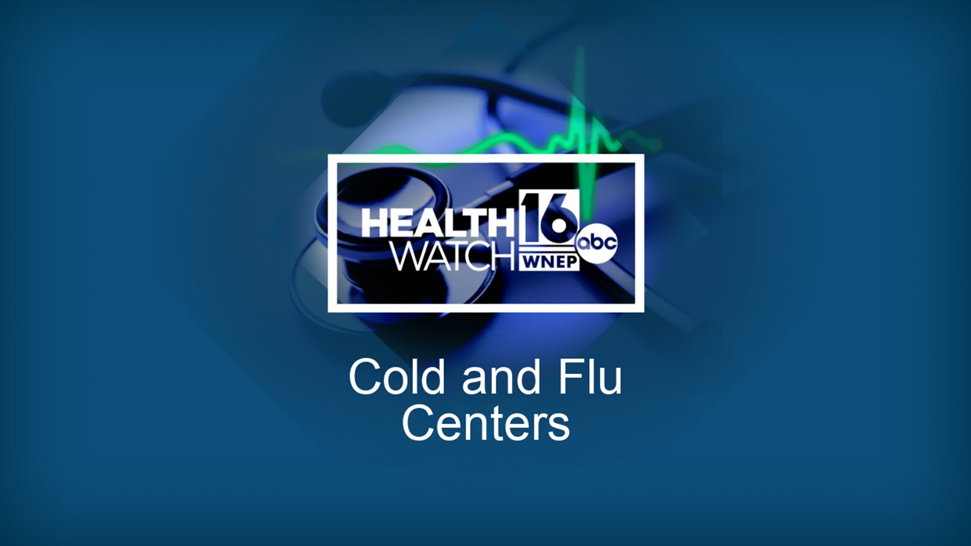 Geisinger has opened dedicated cold and flu centers, both to treat people more efficiently, and to keep possible flu or coronavirus cases away from everyone else.
