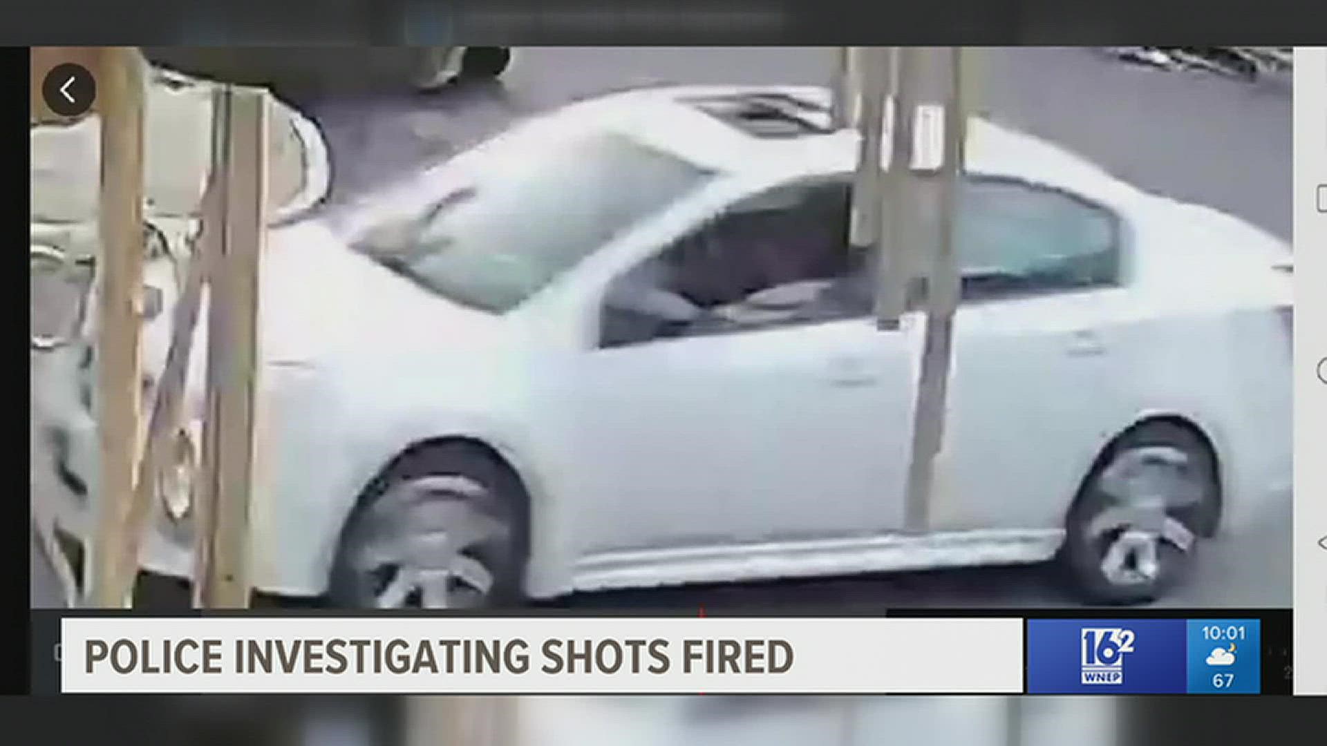 Investigators believe someone fired from a car around 7 p.m. Sunday near West Division Street.