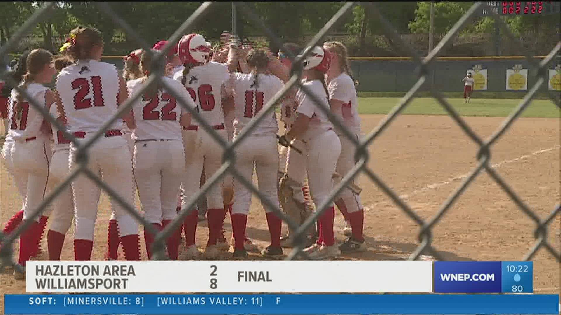 Williamsport Knocks Off 8X Defending Champion Hazleton Area 8-2 In ...