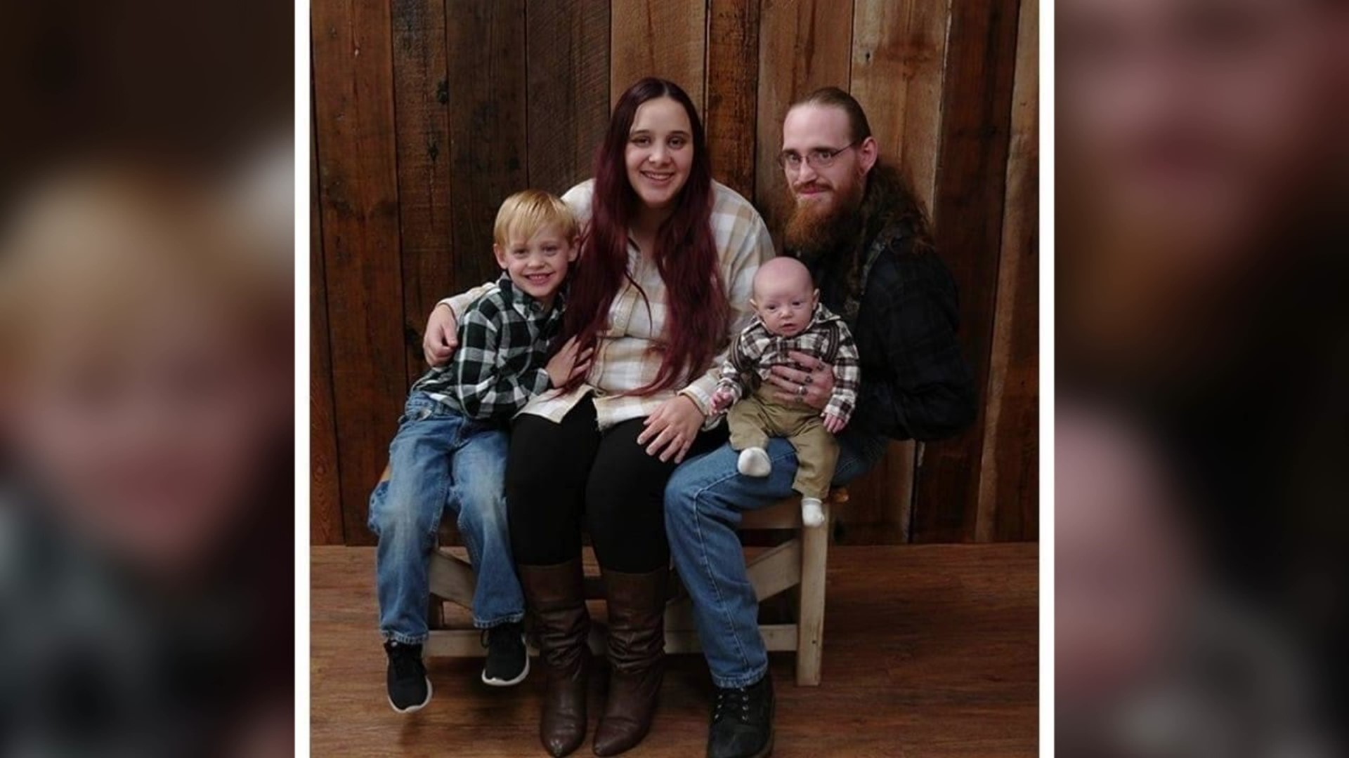 The father of three died trying to save his wife and kids.