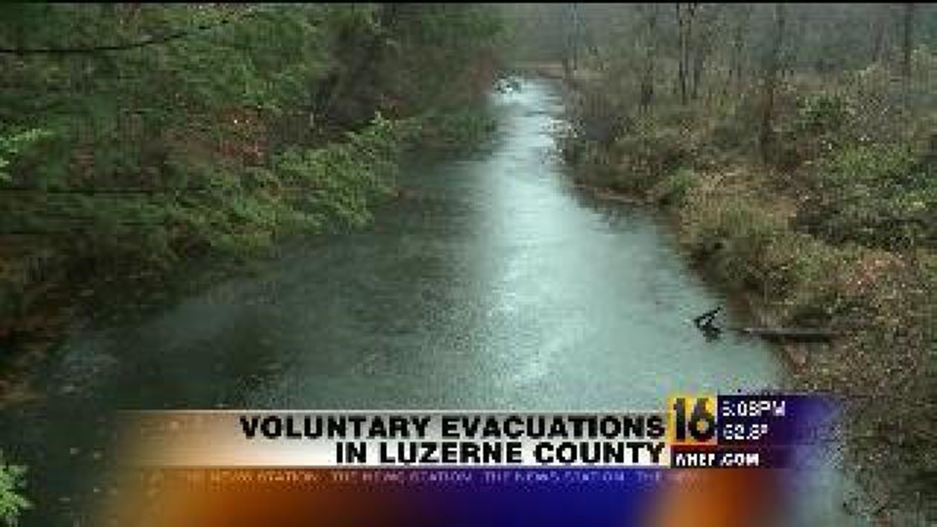 Luzerne County Residents Asked To Leave Homes
