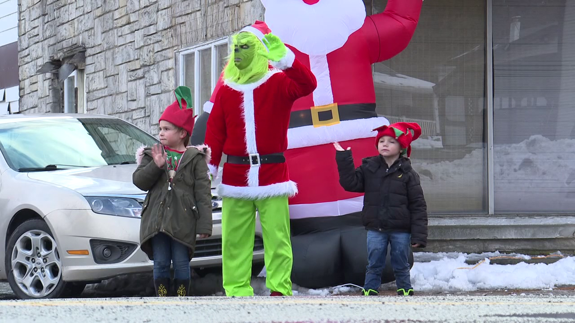Chris Wagoner's daughter recently pitched an idea to her dad. To stand on the corner outside their home in a Grinch costume and wave to people driving by.
