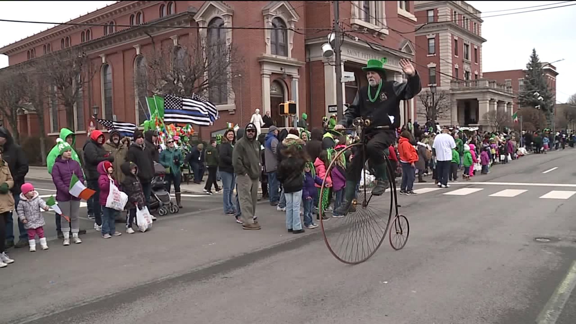 Parade Day in Scranton Brings the Crowds Downtown