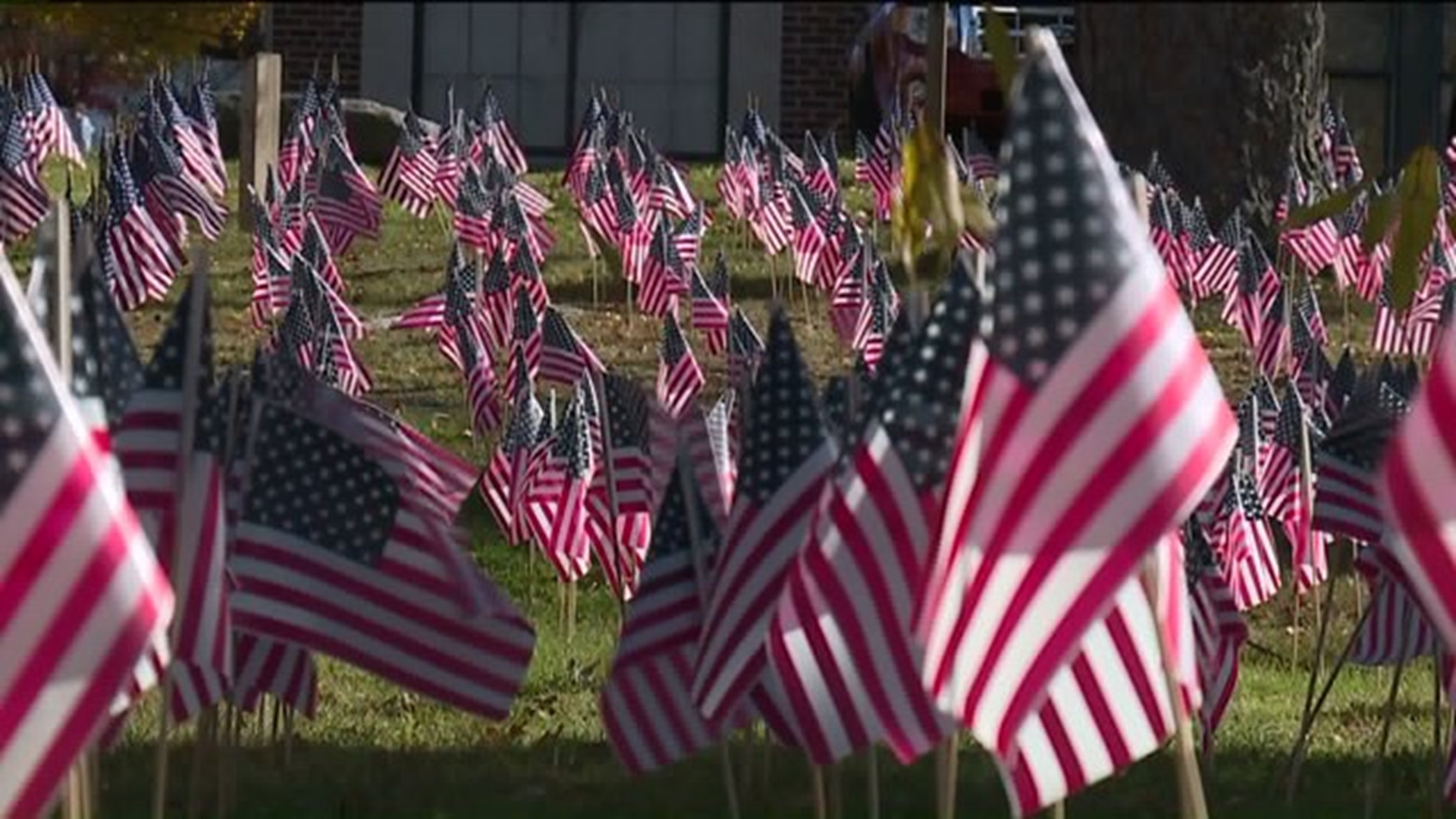 Thousands of Flags Fly at Marywood, Remembering Lives Lost
