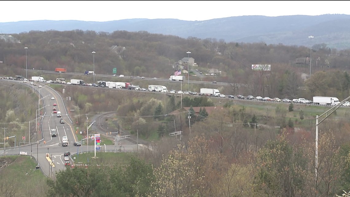 Crash on I-81 in Lackawanna County Slows Traffic | wnep.com