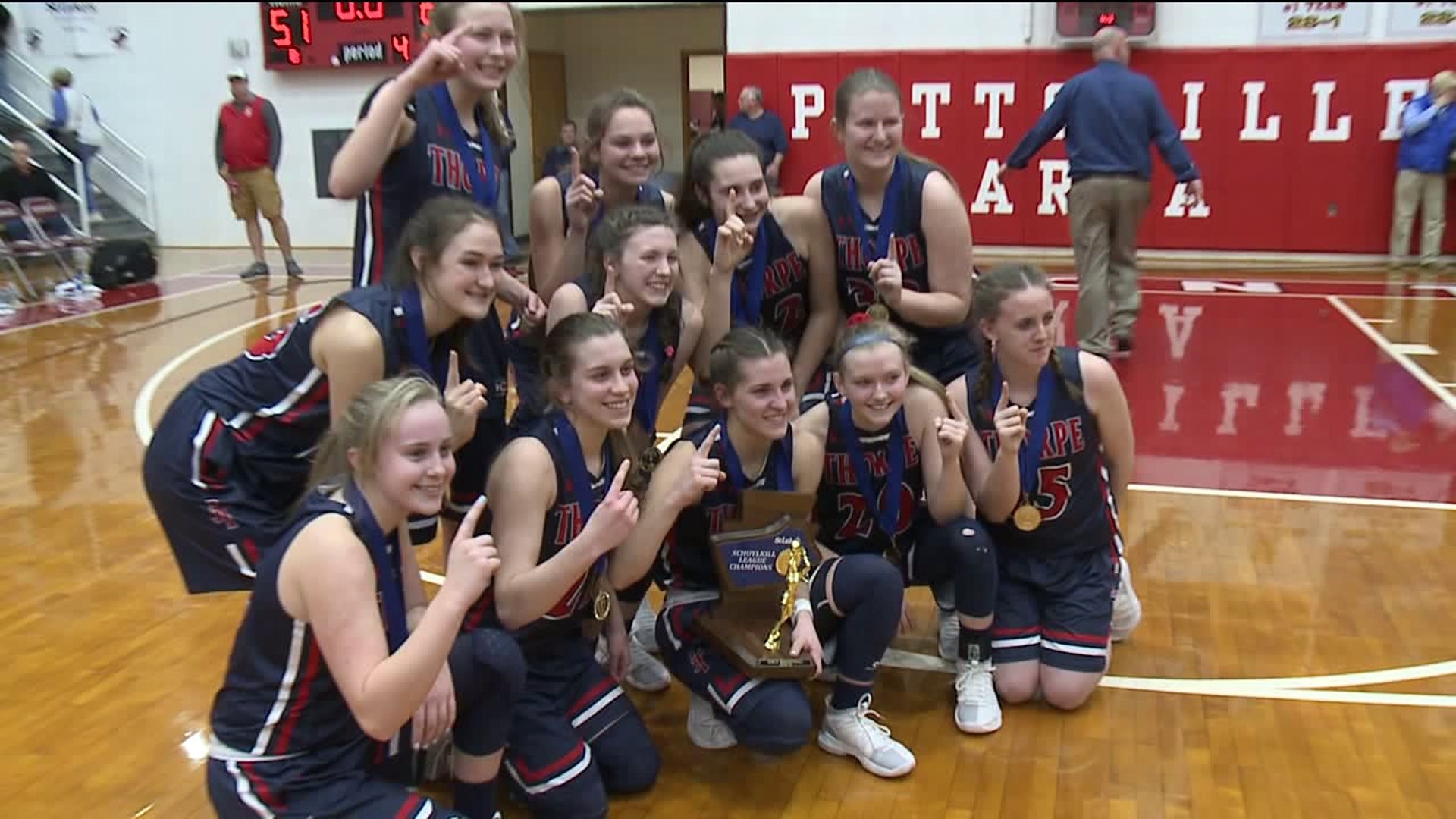 Jim Thorpe Girls Hold Off Mahanoy Area in Schuylkill League Title Game