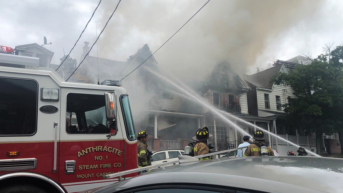 Flames damage homes in Mount Carmel | wnep.com