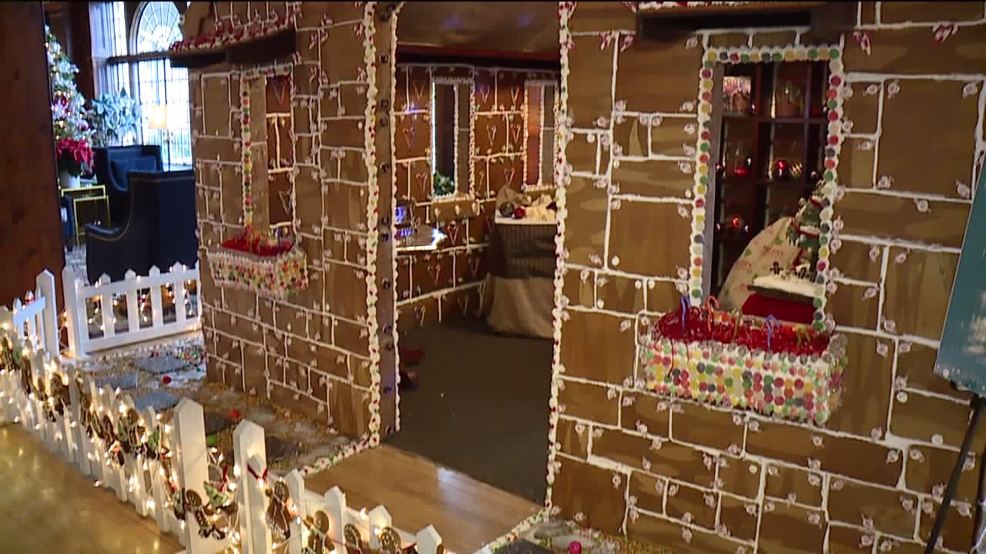 Life-Sized Gingerbread House